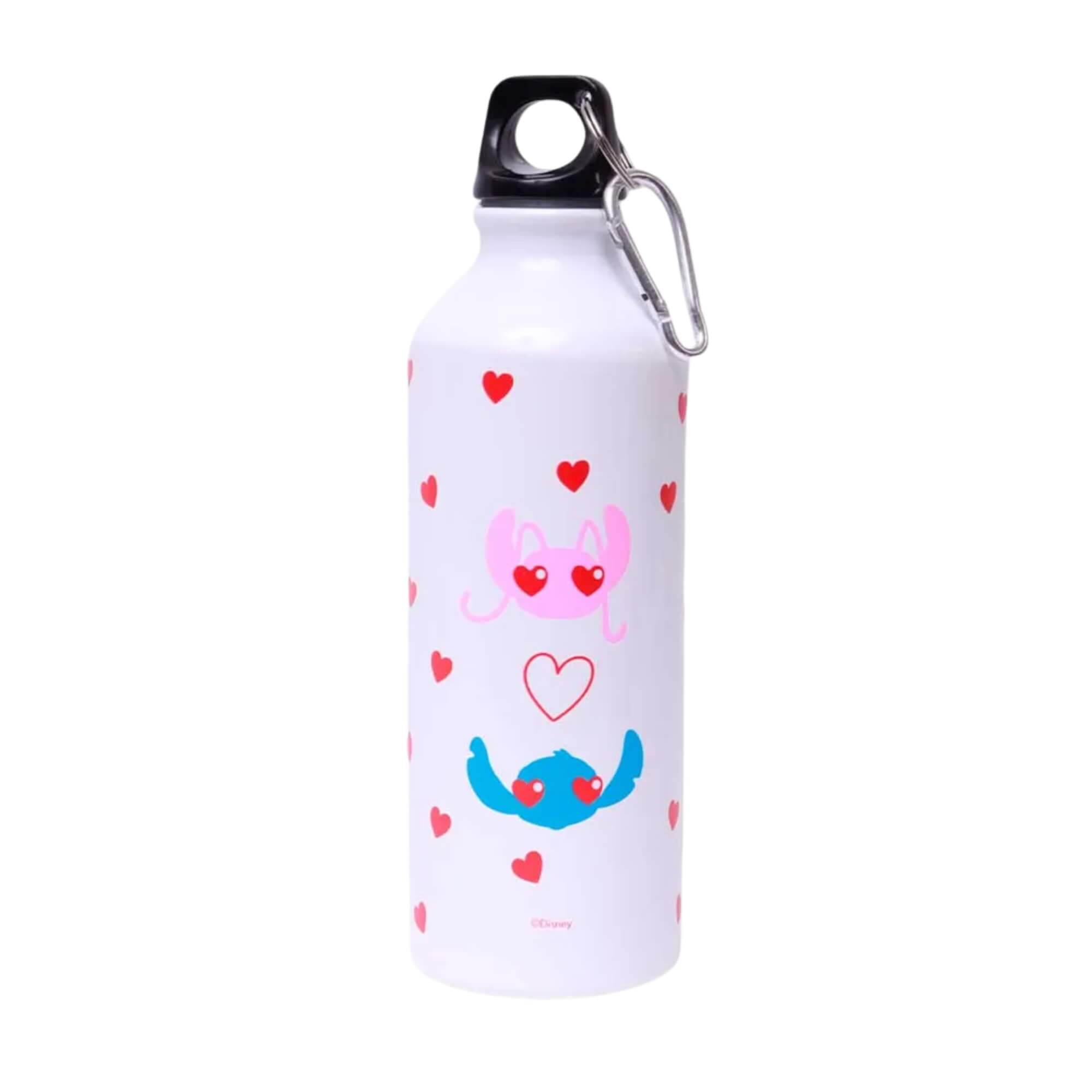 COMP Kit Disney Stitch: Garrafa Alumínio 500ml + Caneca Cerâmica 350ml