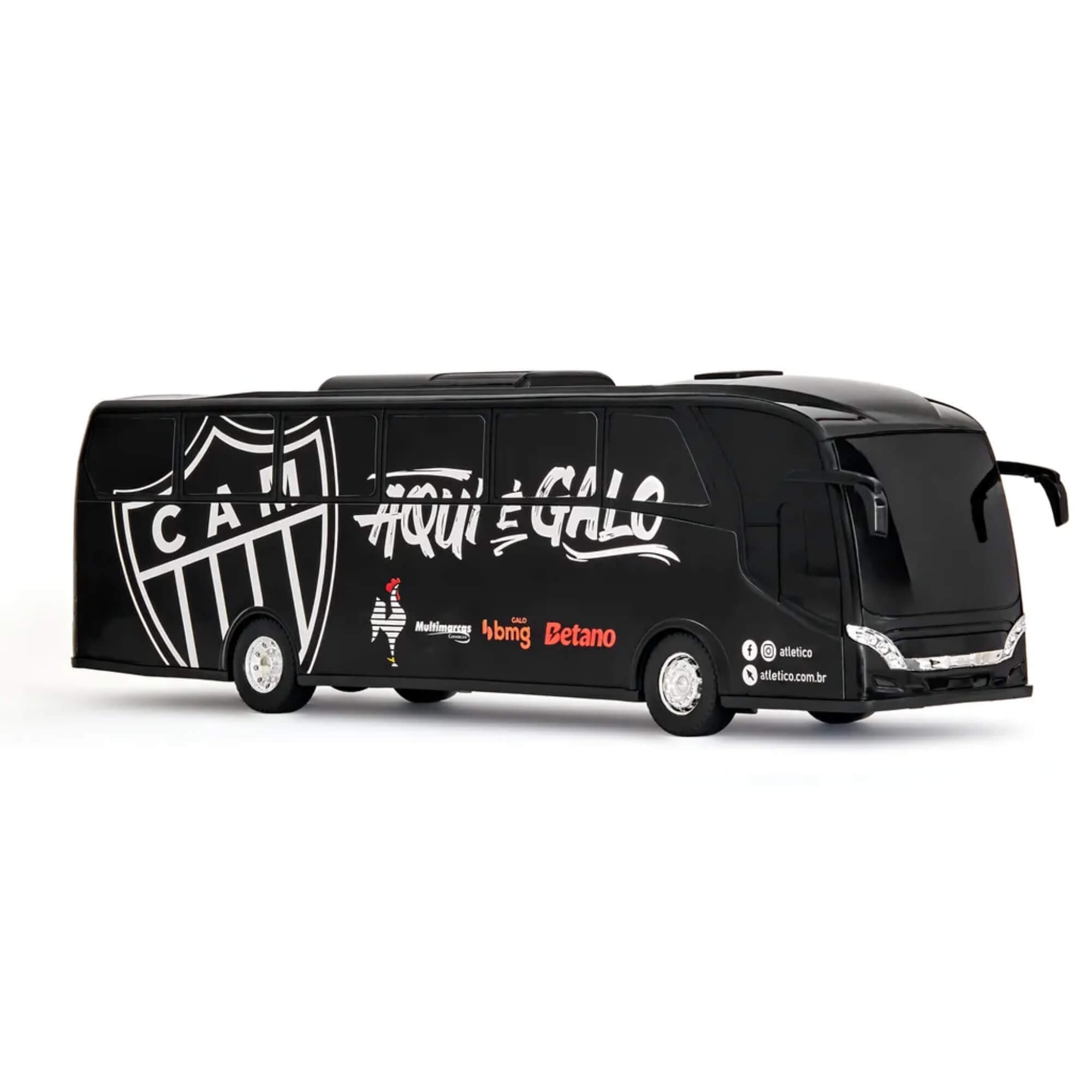 Brinquedo Ônibus Miniatura Atlético Mineiro Réplica Galo Usual Brinquedos - 700