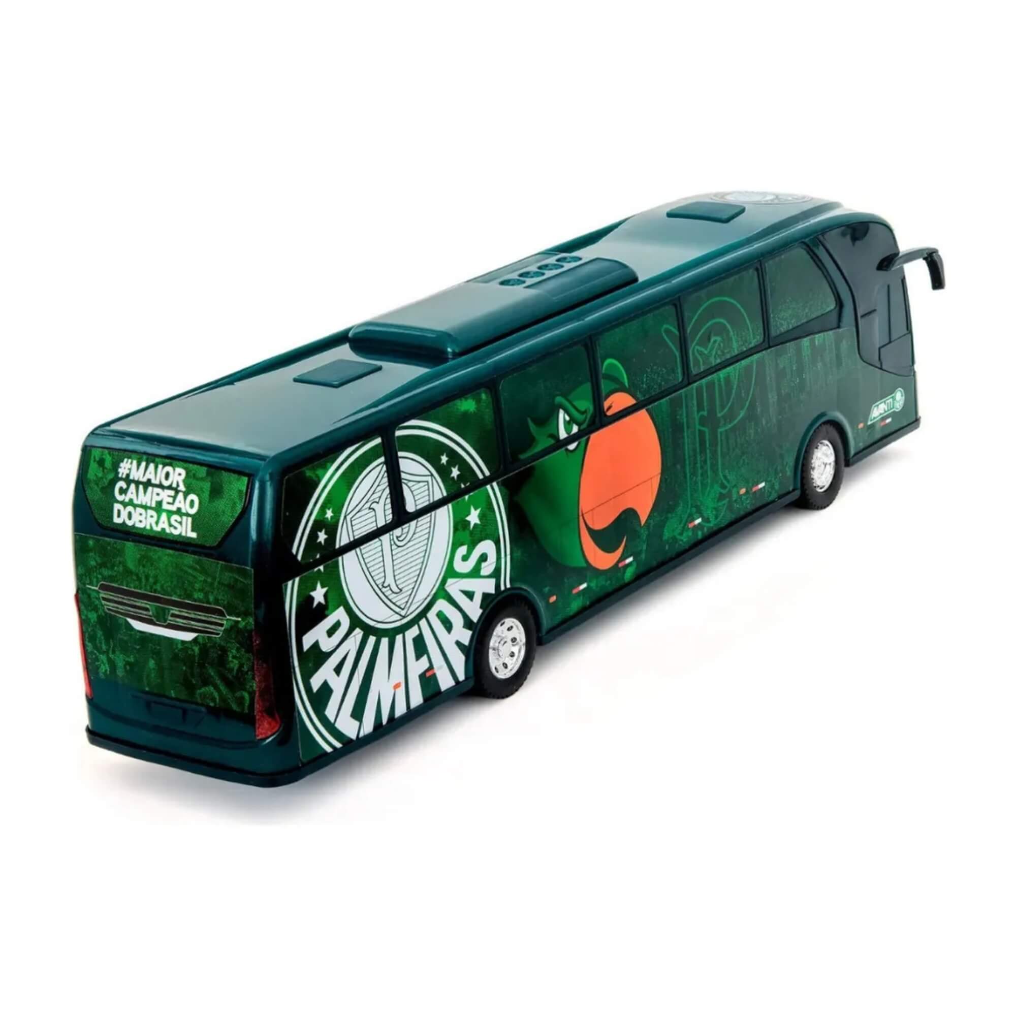 Brinquedo Ônibus Miniatura Palmeiras Réplica Verdão Usual Brinquedos - 701