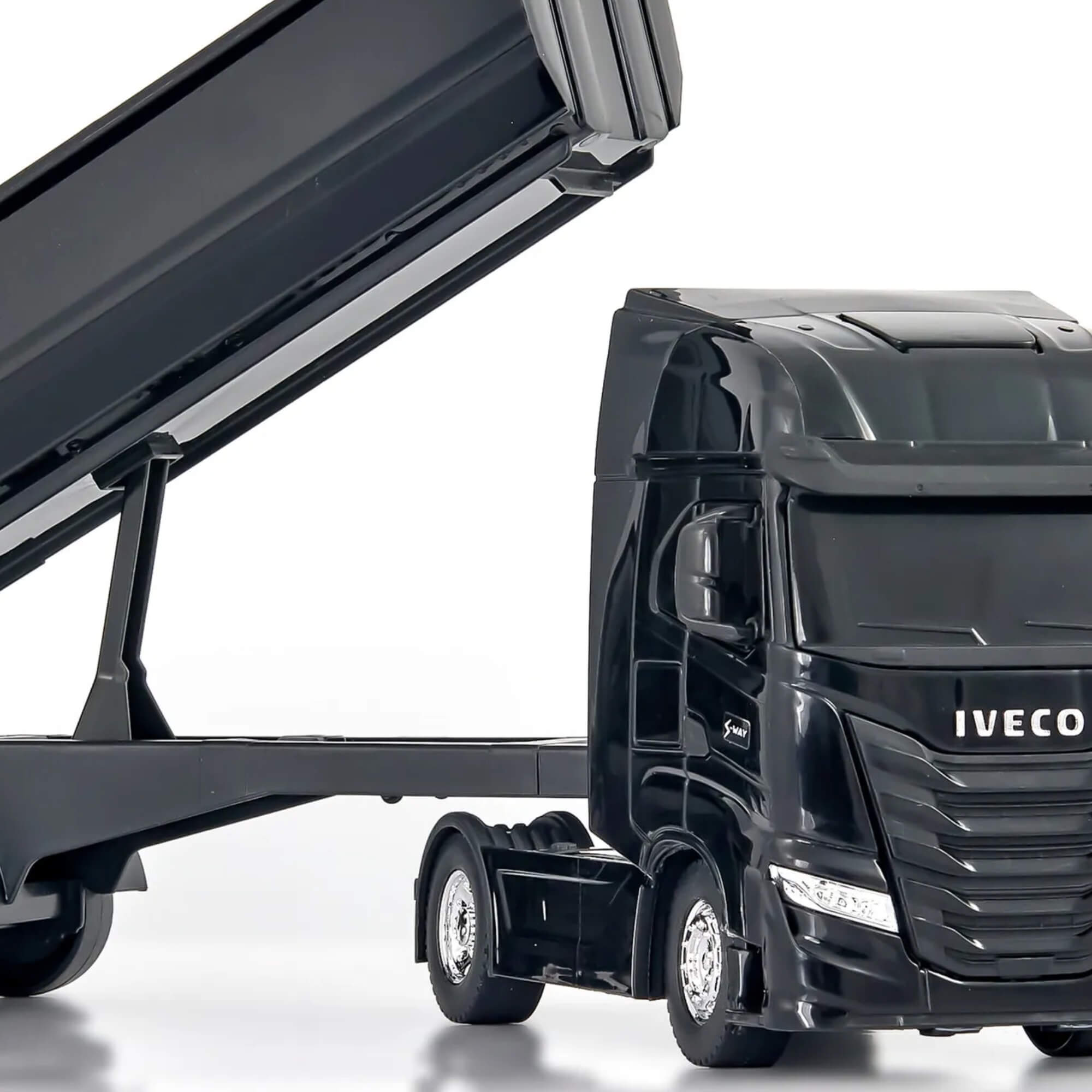 Brinquedo Caminhão Miniatura Iveco S-Way Toco Basculante Sortido e Unitário Usual Brinquedos - 756