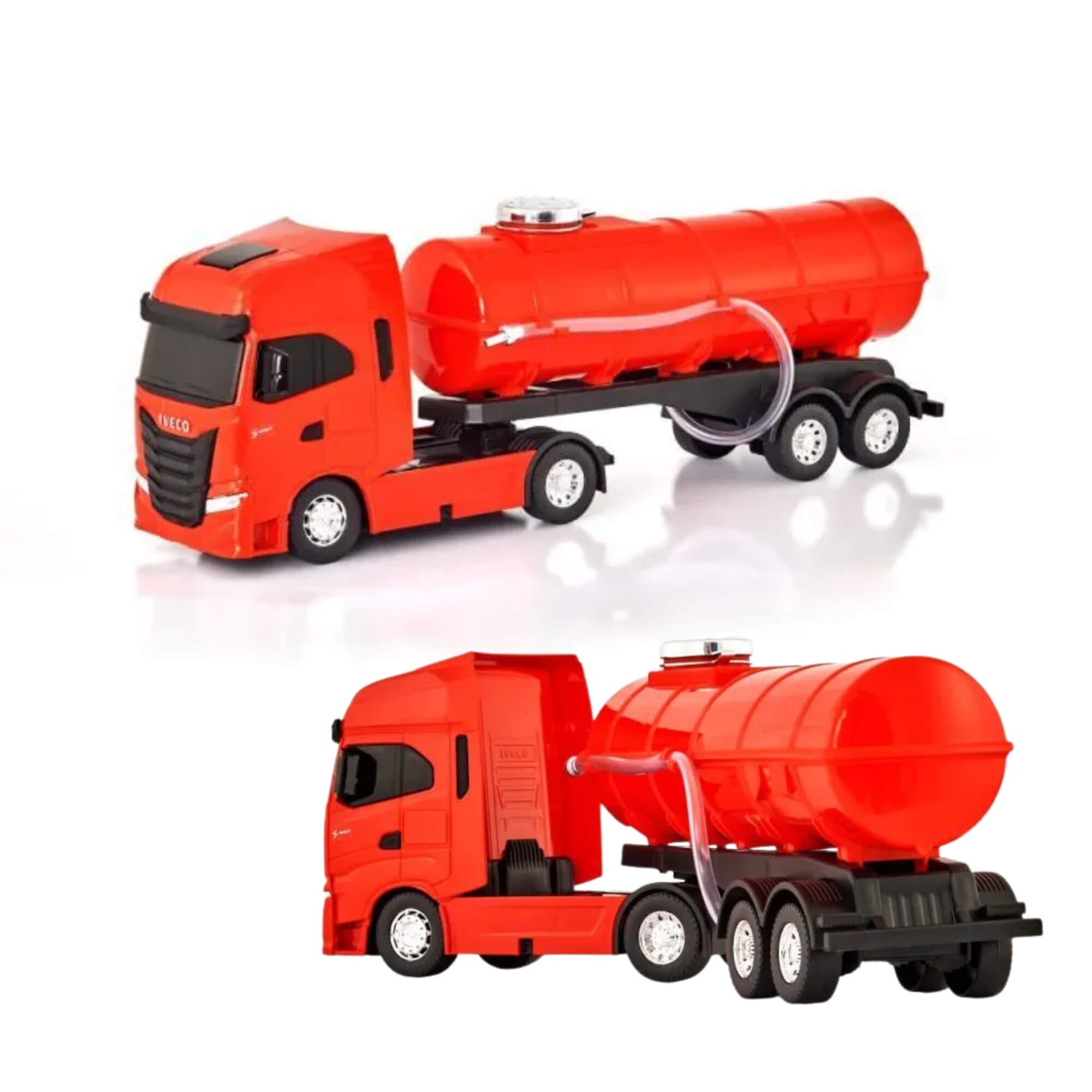 Brinquedo Caminhão Miniatura Iveco S-Way Toco Tanque Sortido e Unitário Usual Brinquedos - 759