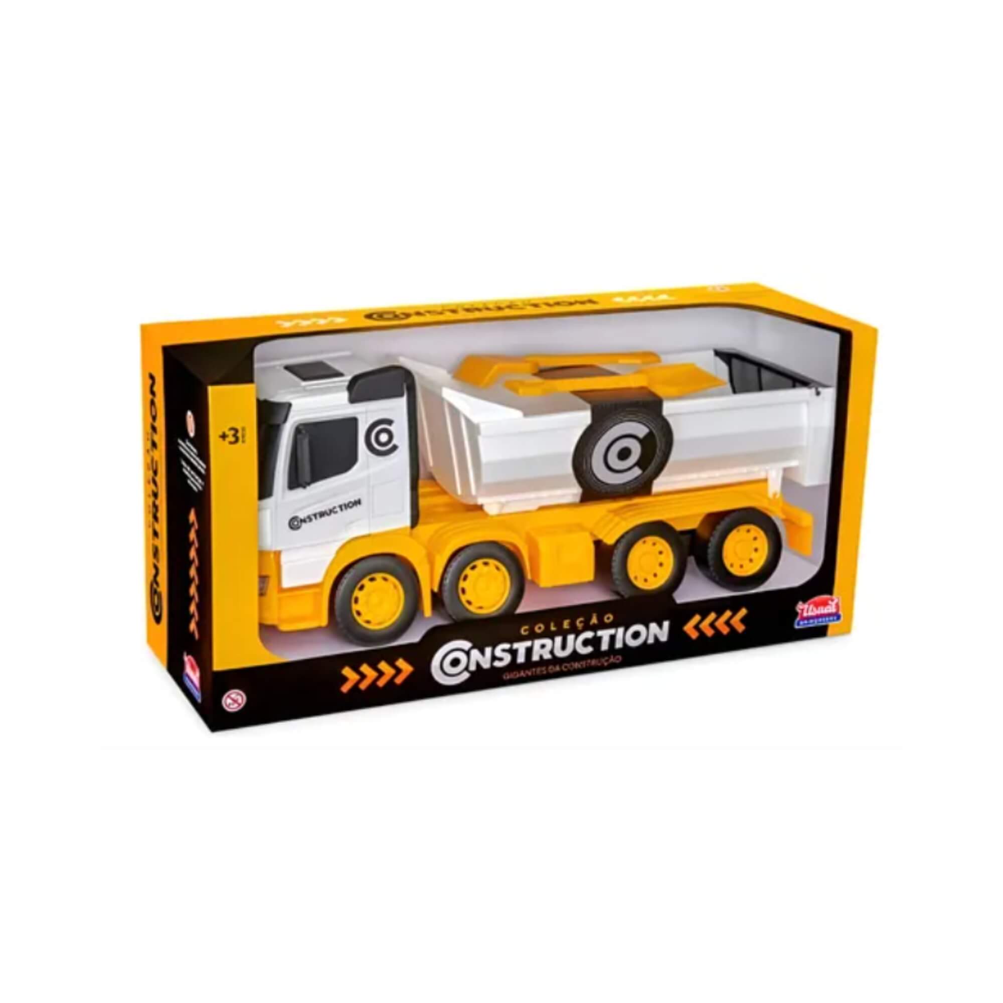 Brinquedo Caminhão Basculante Construction Usual Brinquedos - 772