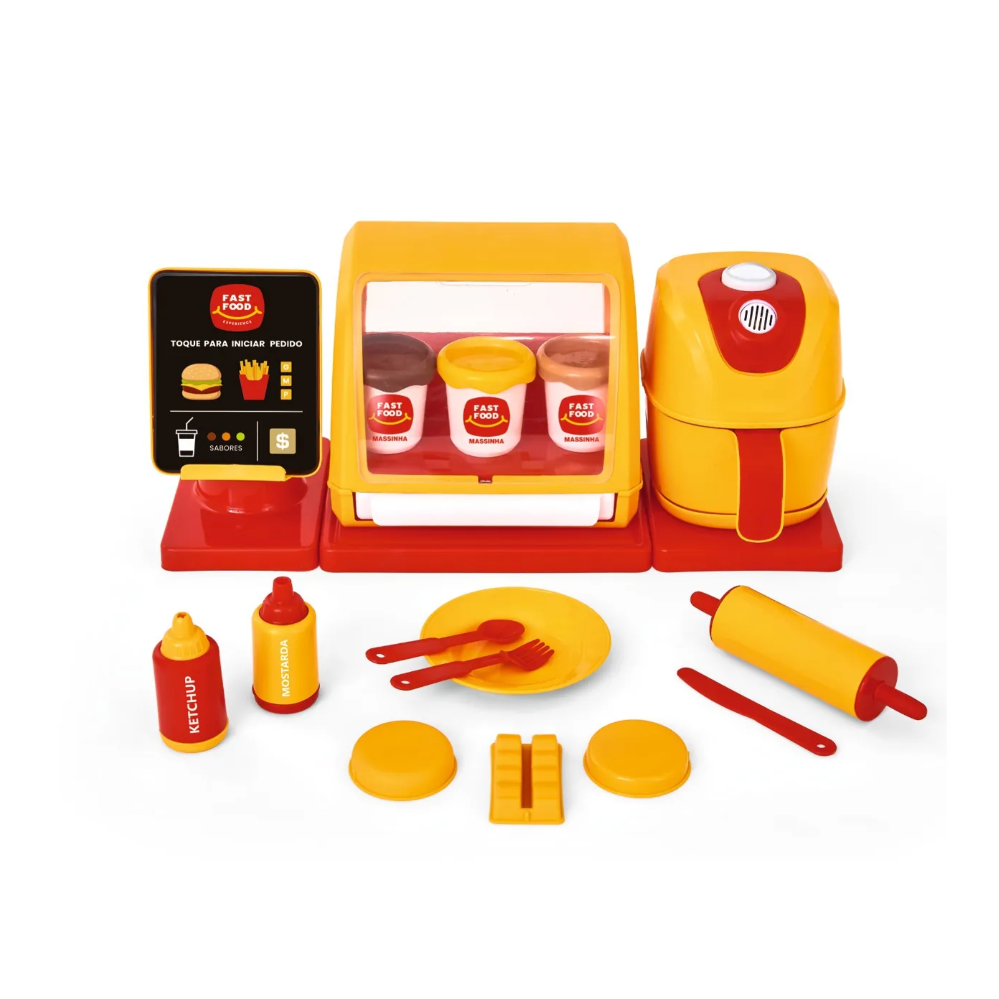 Brinquedo Lanchonete Kit Master Geração Chef Jr. (Cores Sortidas) Usual Brinquedos - 842