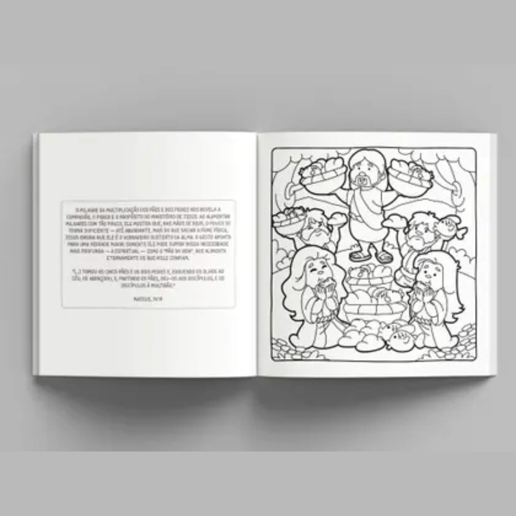 Livro de Colorir Cute & Comfy Colorindo com Deus Pai Editora On Line - 9786560953147