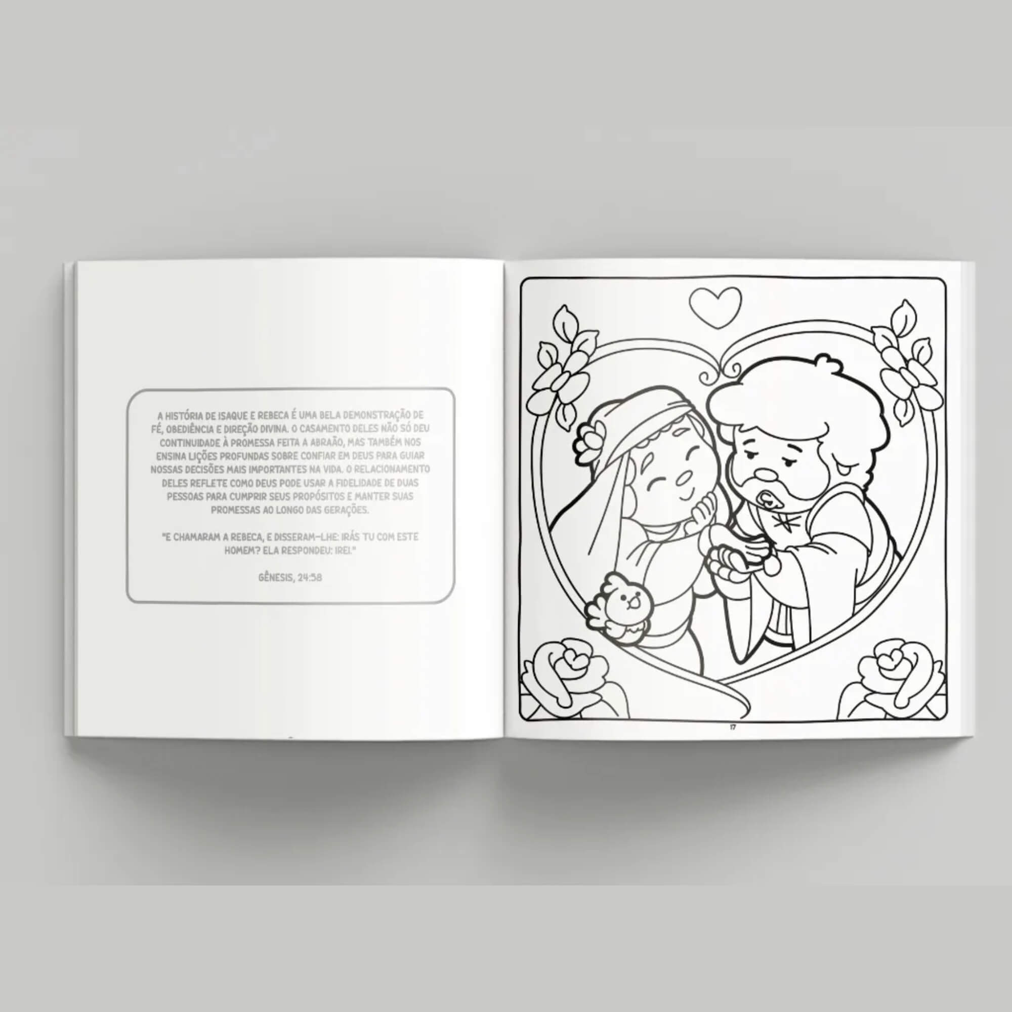 Livro de Colorir Cute & Comfy Colorindo com Deus Pai Editora On Line - 9786560953147