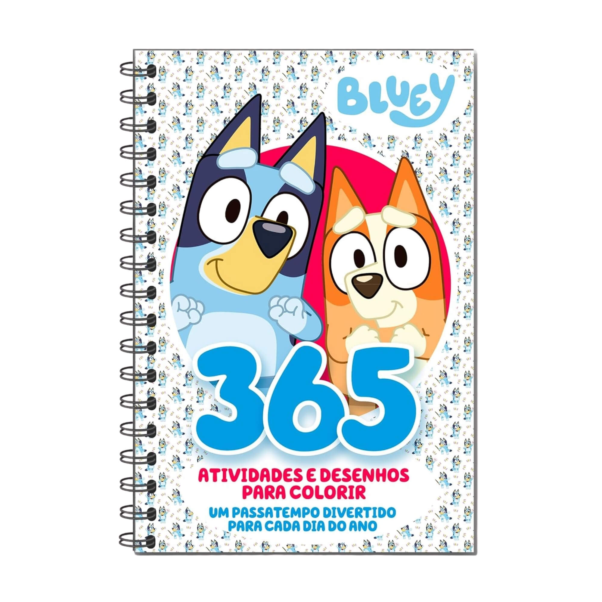 Livro Bluey 365 Atividades e Desenhos para Colorir 01 Editora On Line - 9786561264075