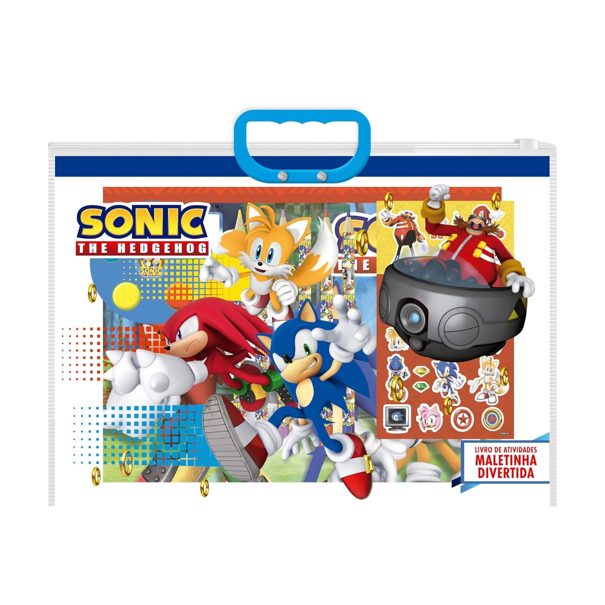 Maletinha Divertida Sonic com Acessórios Editora On Line - 9786561263573