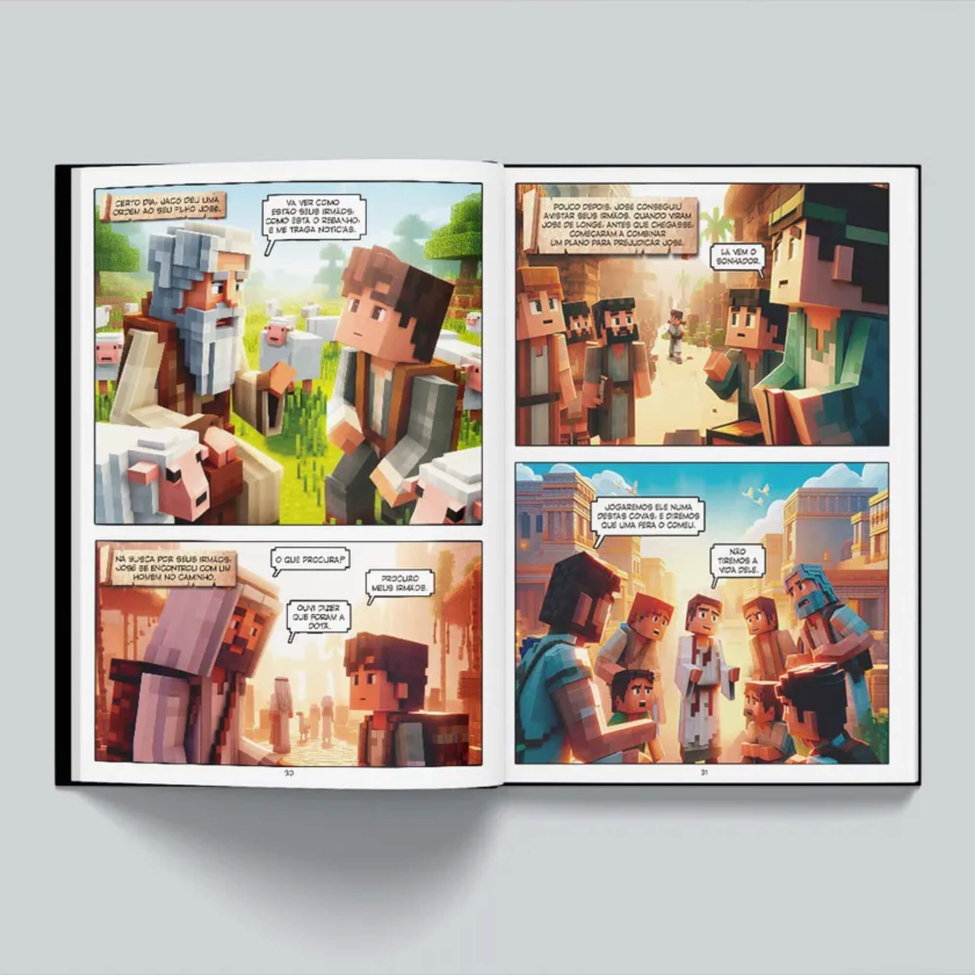 Bíblia em Quadrinhos Pró Games King Books Editora On Line - 9786598316501