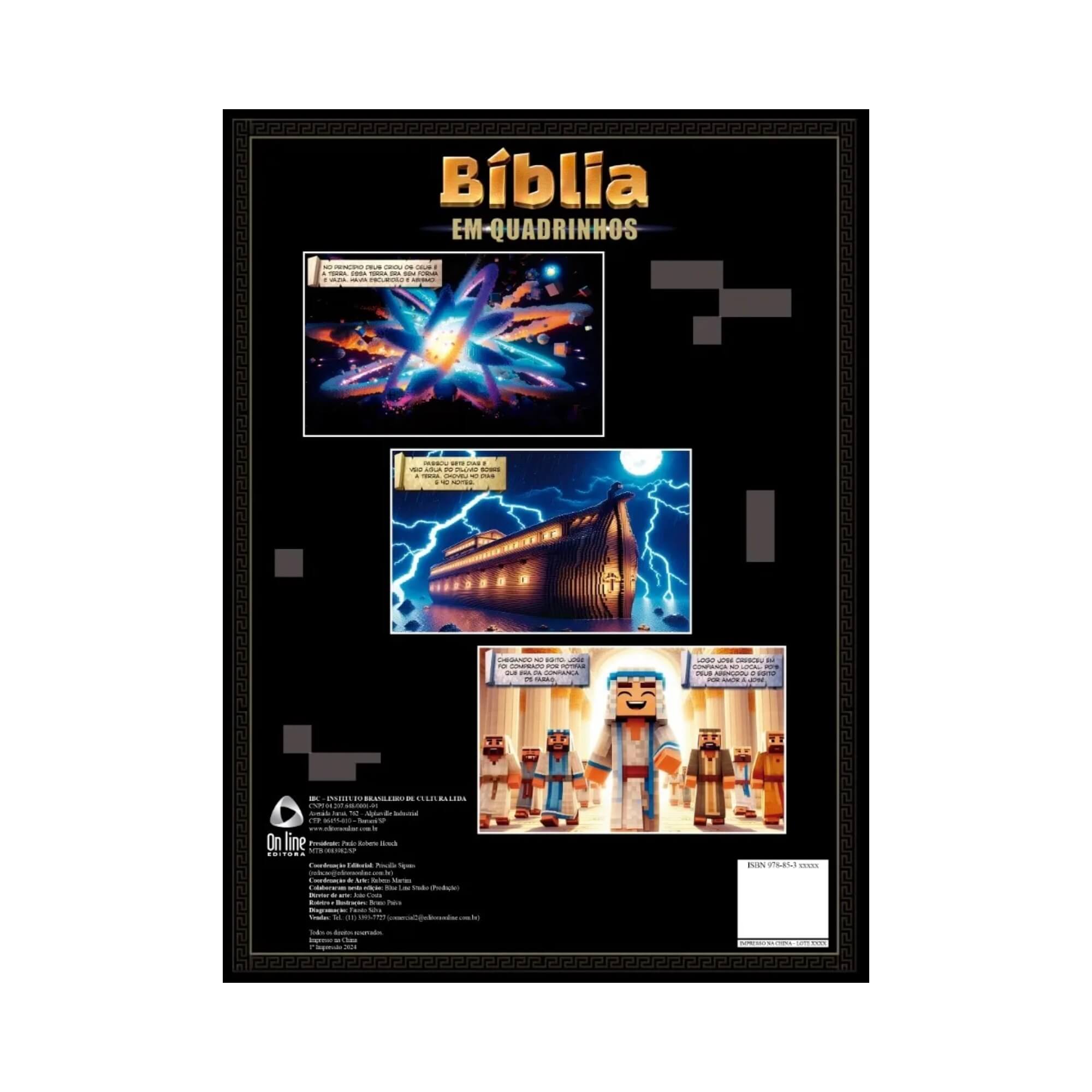 Bíblia em Quadrinhos Pró Games King Books Editora On Line - 9786598316501