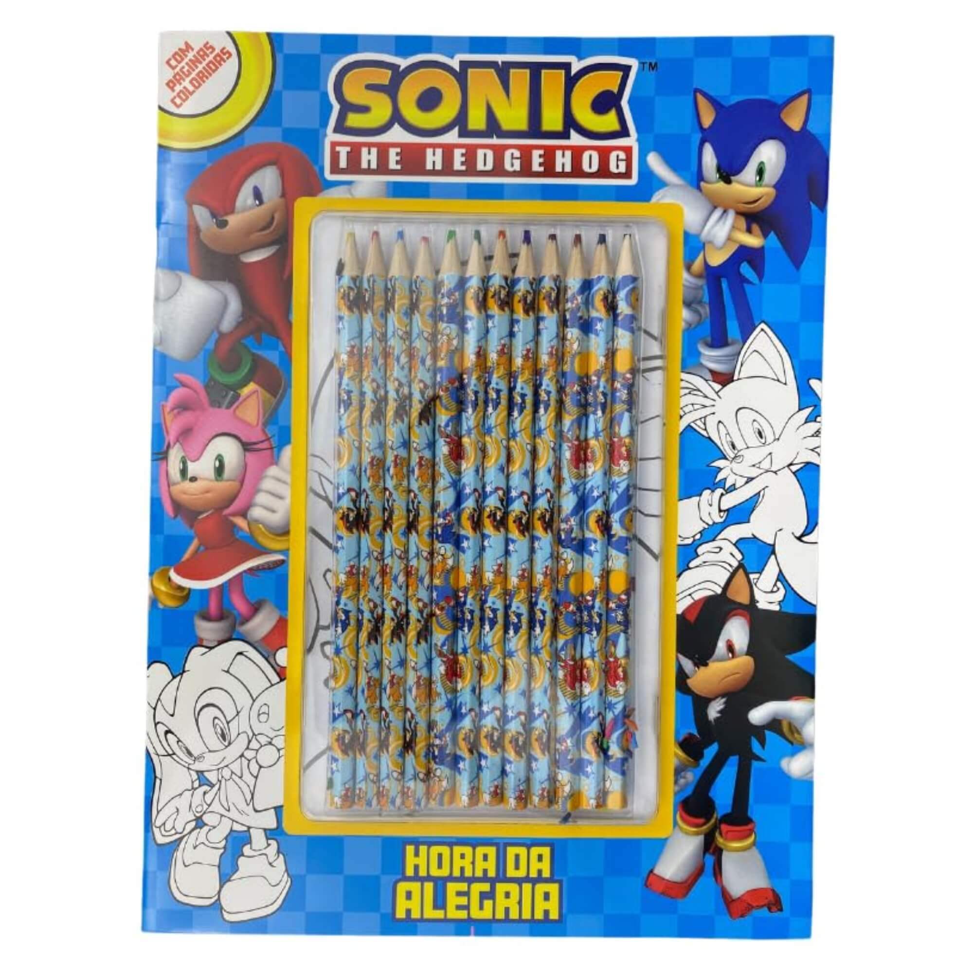 Livro de Atividades Sonic Hora da Alegria Editora On Line - 9786561260084