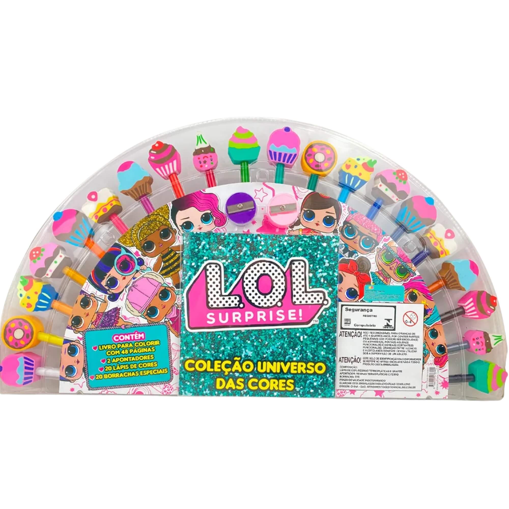 Kit para Colorir Coleção Universo das Cores LOL Surprise Editora On Line - 9786555478389