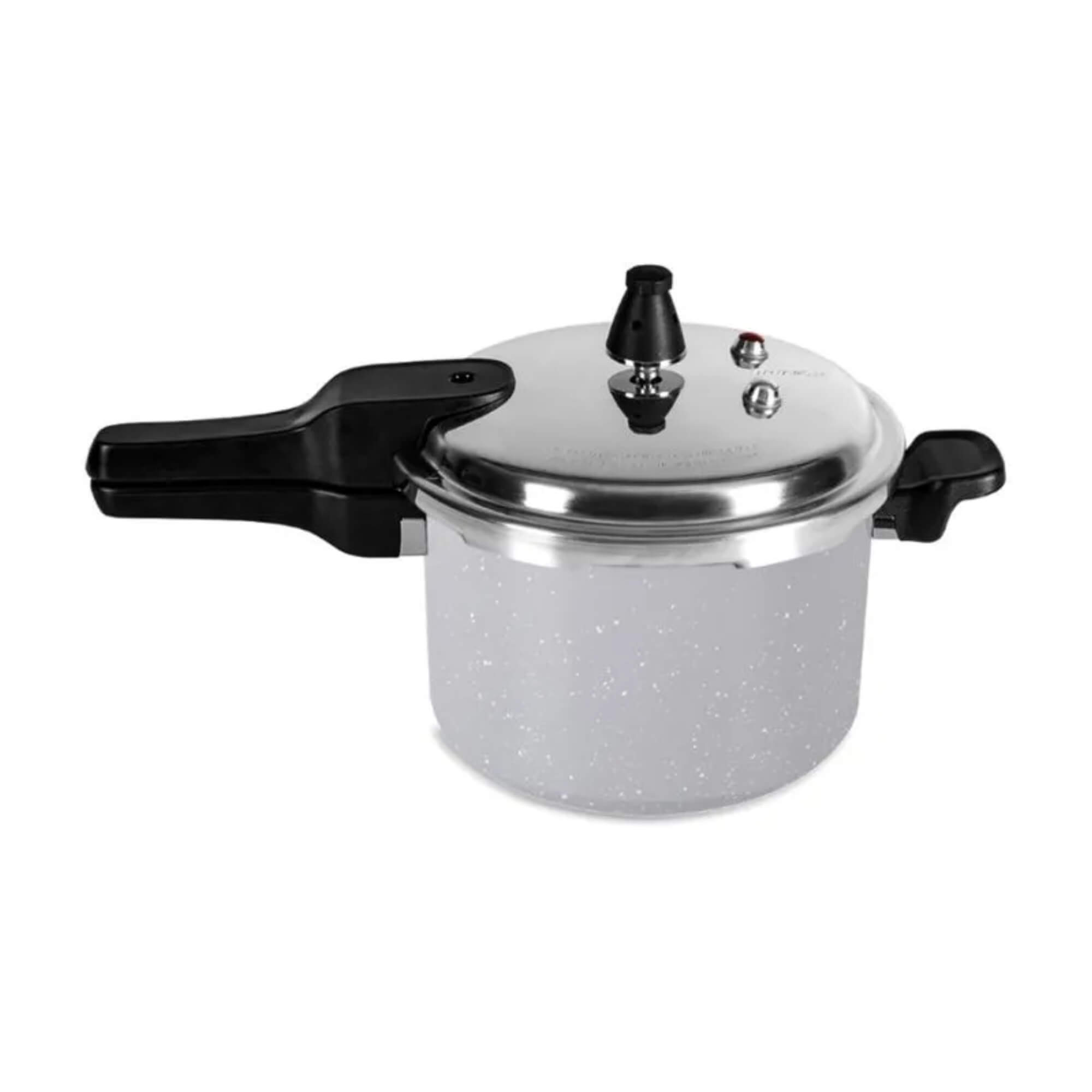 VAR Panela de Pressão com Fundo de Indução Ceramic Life Brinox 5,4L ou 4,2L (Escolha o Modelo) Cor/Capacidade:5,4L GRIS