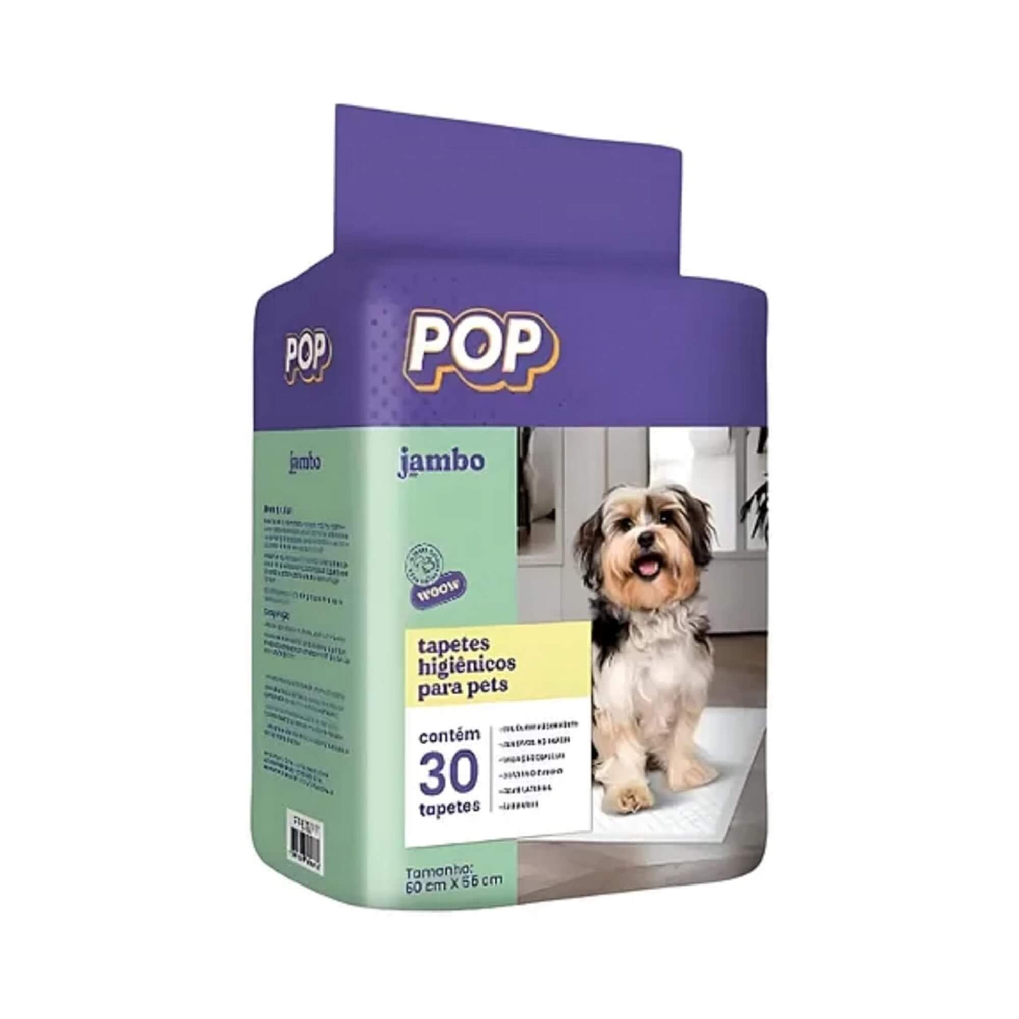 VAR Tapete Higienico Jambo Pop Cães 60x55 Jambo Pets (Escolha o Modelo)