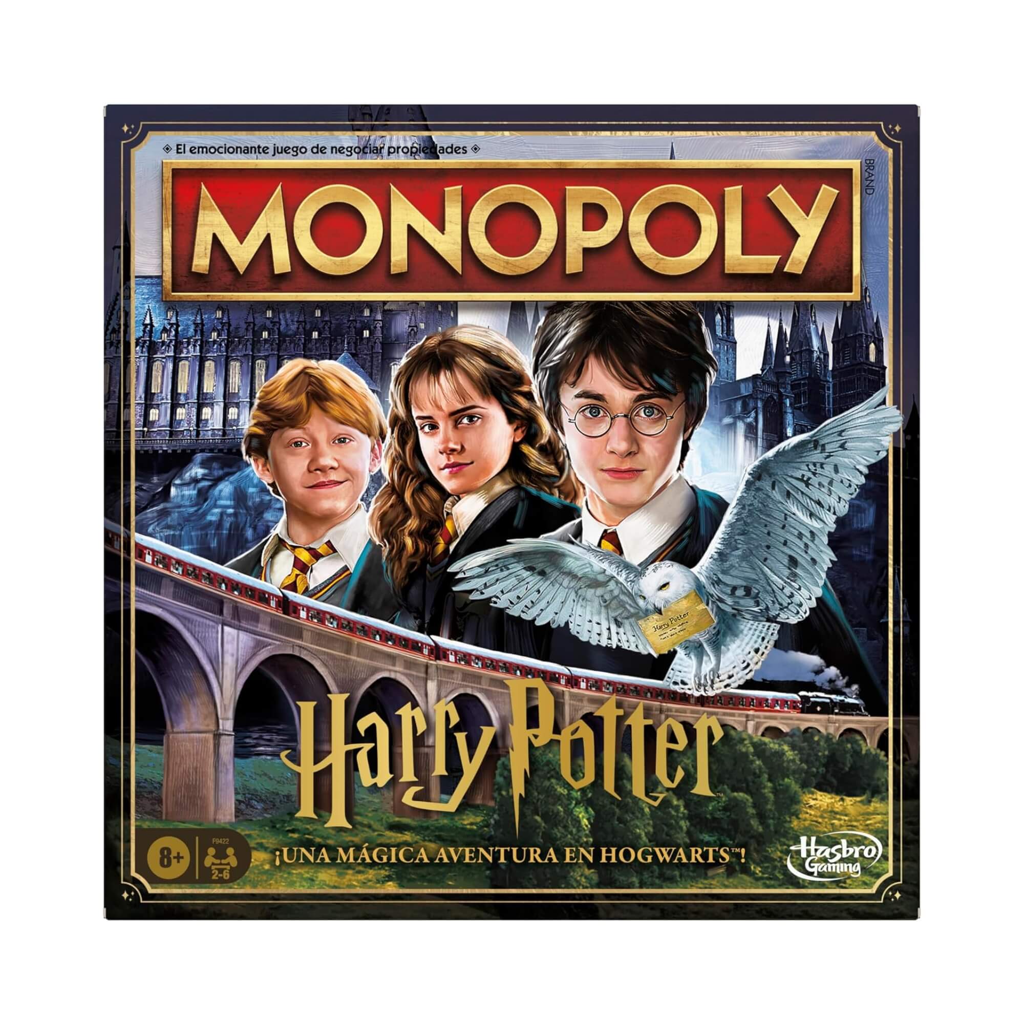Jogo de Tabuleiro Monopoly Harry Potter +8 Anos Hasbro - 19268