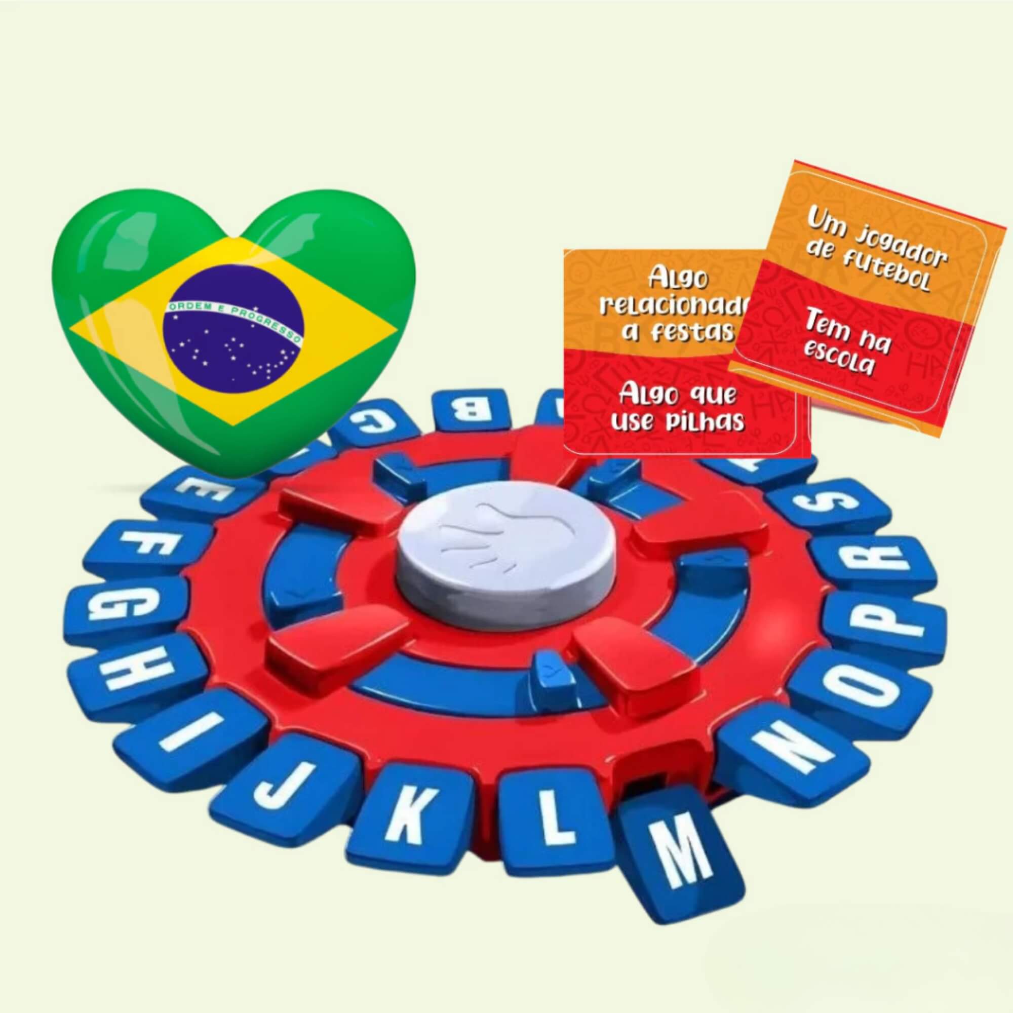COMP Kit Diversão em Família: Jogo Tecla Letras Braskit + Uno Clássico Mattel 112 Cartas