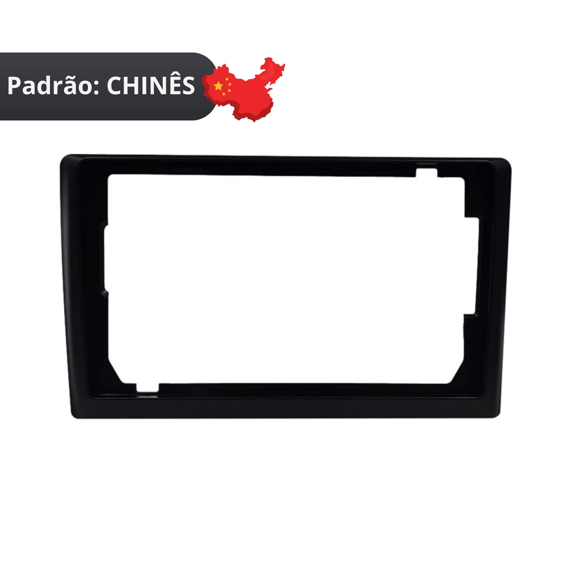 Moldura Redutora Adaptadora 10" para 9" Polegadas Black Piano Expex - EPX10UN002