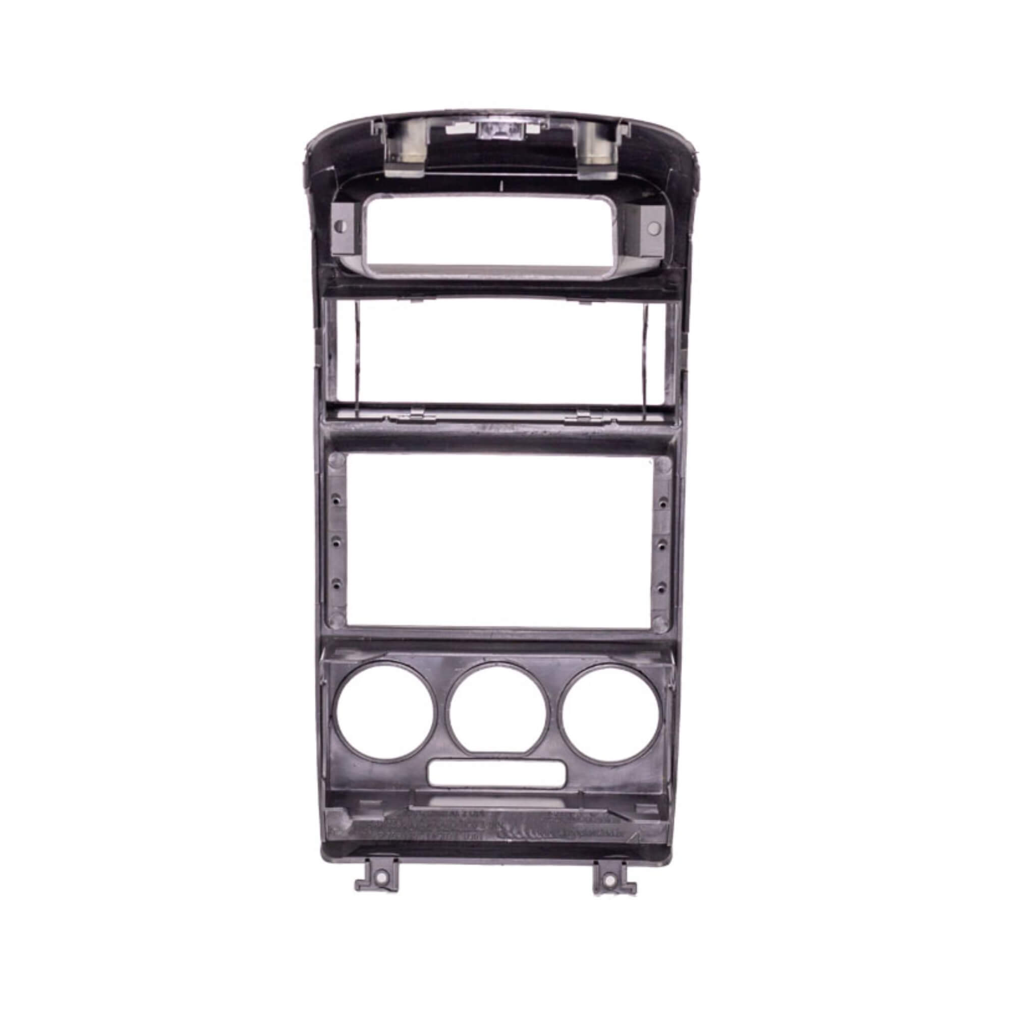 Moldura 1Din Astra 1998 a 2012 Ar Analógico cor Preto Expex - EPX 409