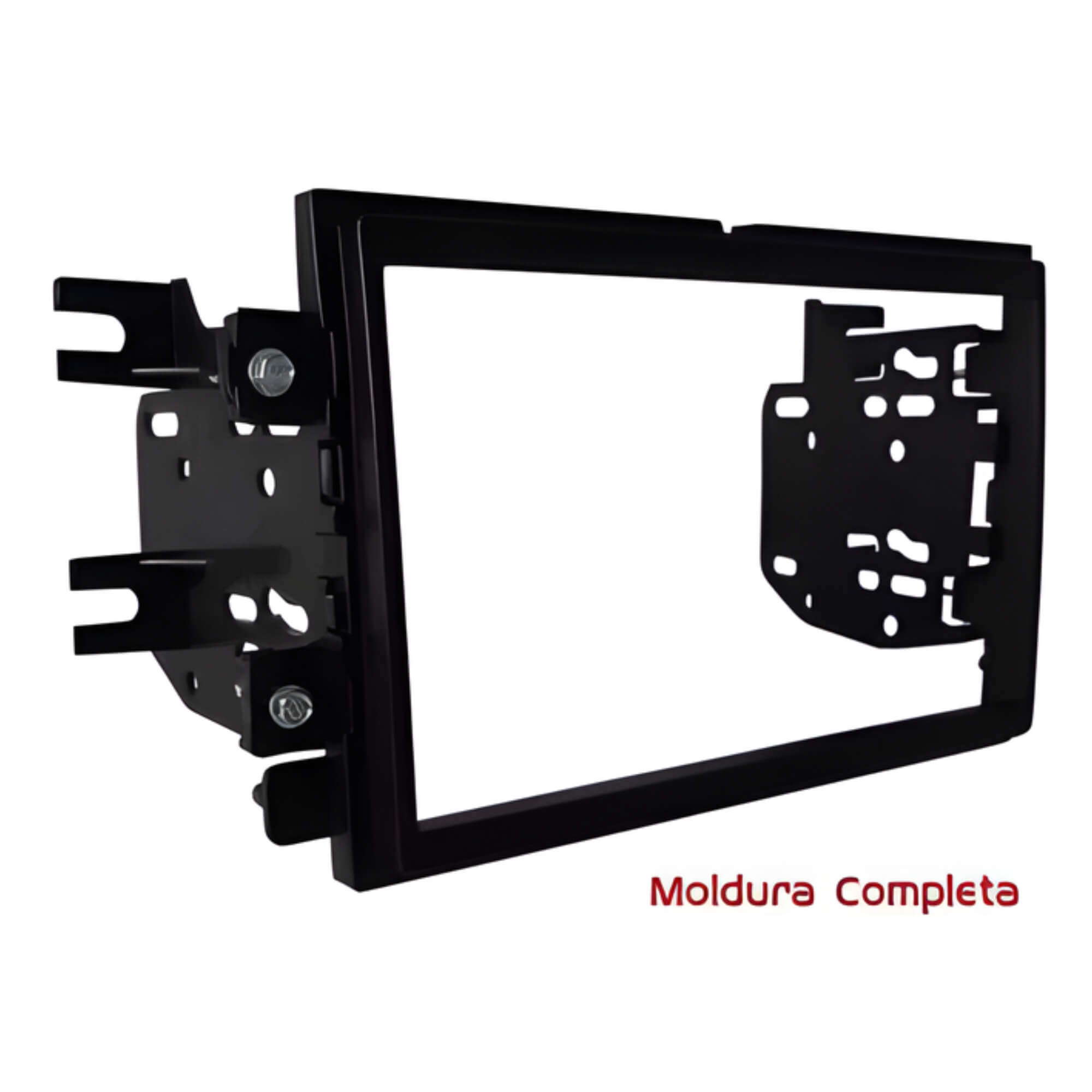 Moldura 2 Din Preta Fusion 2006/09 Edge 2008/11 Mustang 2004/08 JP/CH Expex - EPX 364