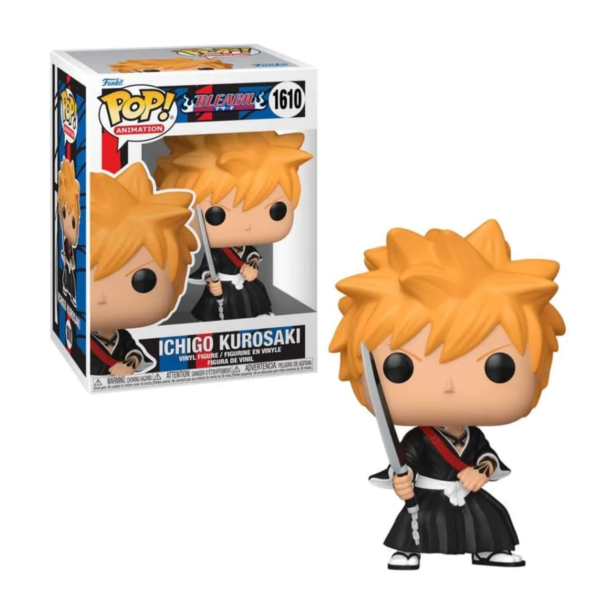 Boneco Funko Pop! Ichigo Kurosaki - Bleach 1610 Candide - 11256