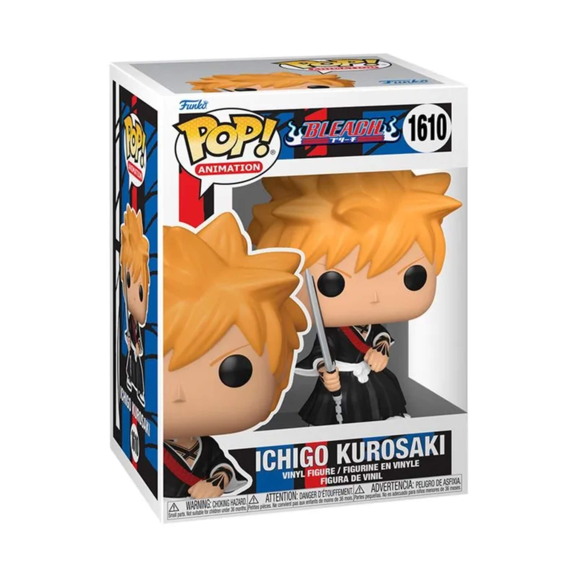 Boneco Funko Pop! Ichigo Kurosaki - Bleach 1610 Candide - 11256