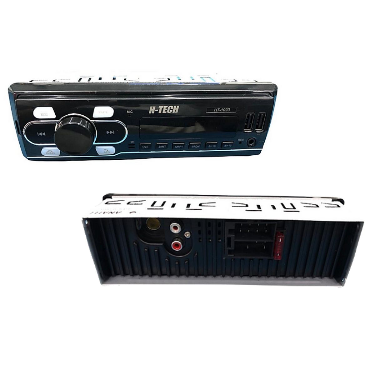 COMP Kit Som: Rádio de Carro 1Din Bluetooth com Controle + Par de Alto Falantes 5"