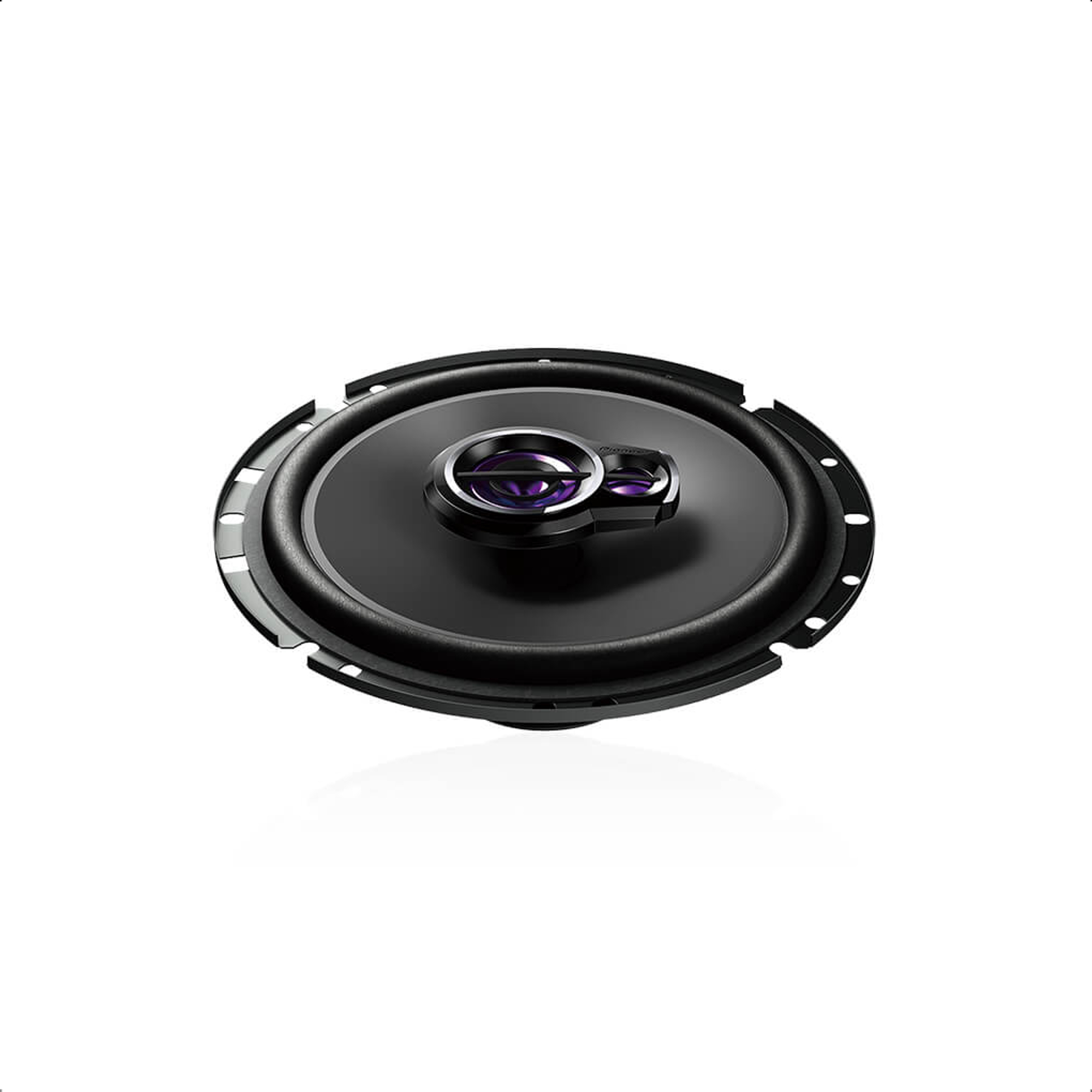 COMP Kit 2 Pares de Alto Falantes 6 Polegadas Triaxial 2x50WRMS Som Automotivo Pioneer-TS-1760BR