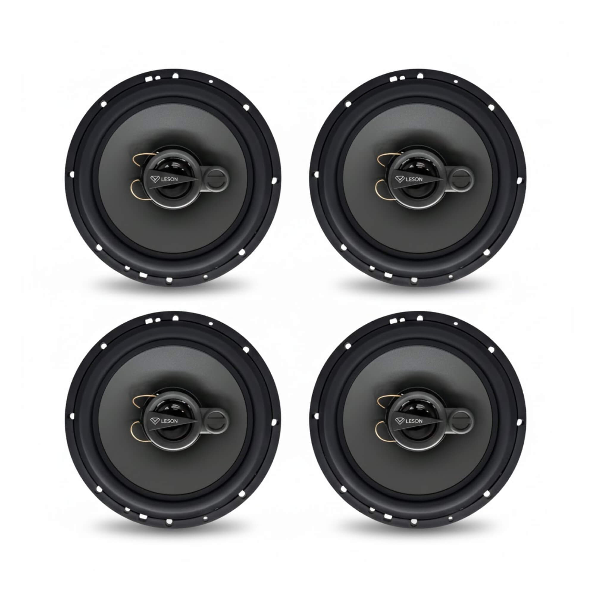 COMP Kit de Alto Falantes Leson LD6-TX 6" Pol 140W RMS (cada) Triaxial Frequência 37Hz a 20kHz