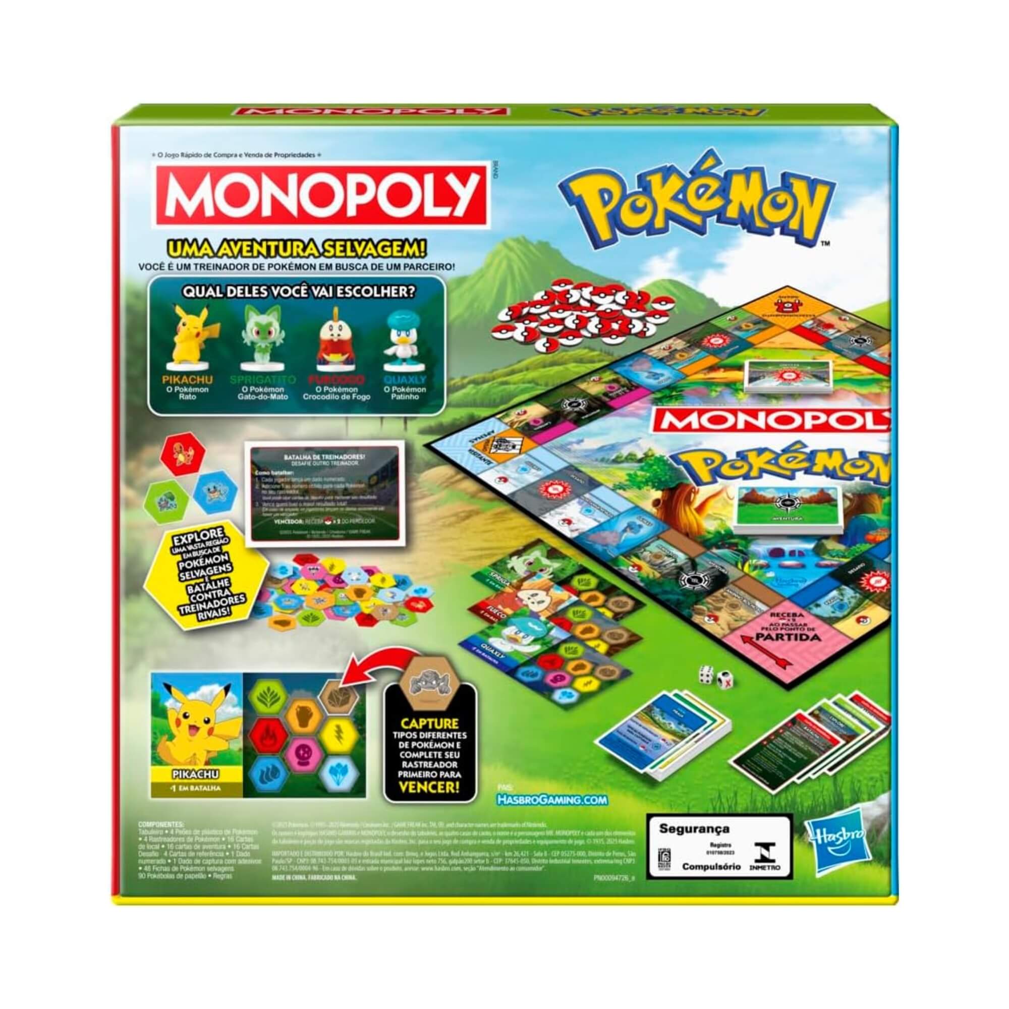 COMP Kit Monopoly Pokémon + Monopoly Harry Potter Hasbro