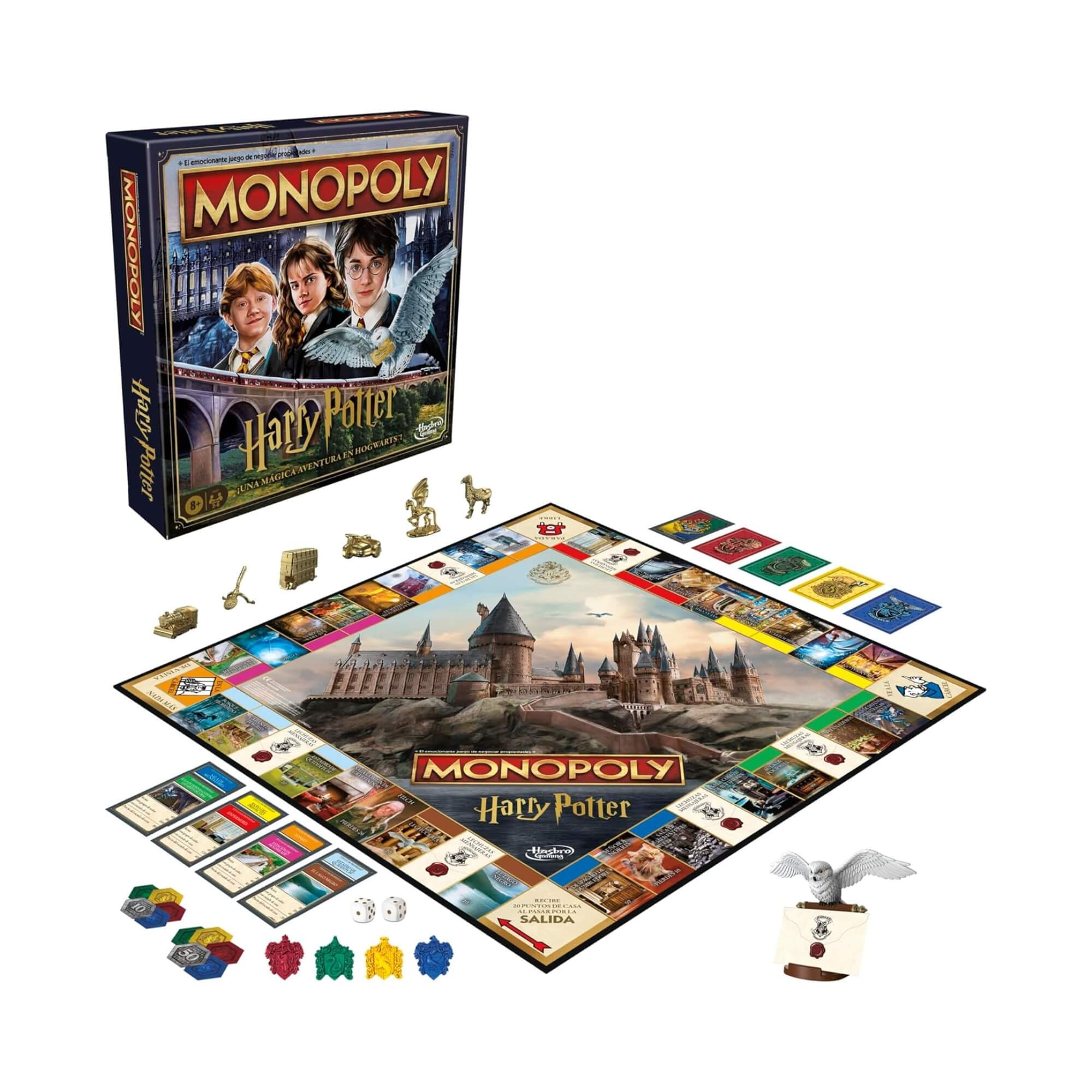COMP Kit Monopoly Pokémon + Monopoly Harry Potter Hasbro