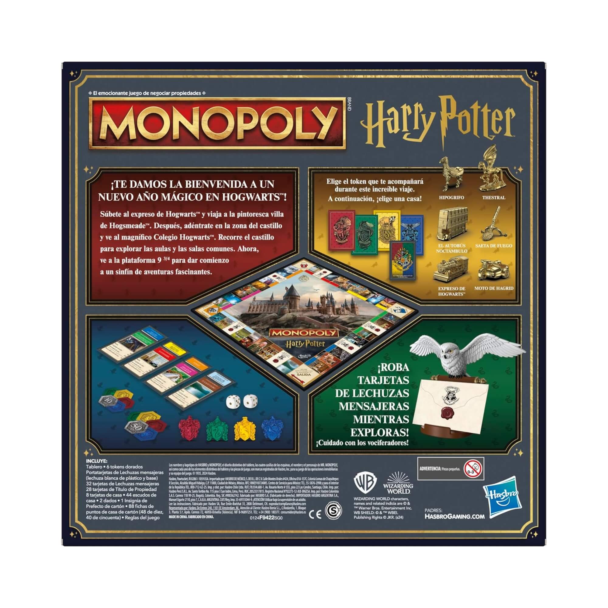 COMP KIT 2x Jogos Harry Potter – Monopoly Hogwarts + Desafio das Horcruxes Copag