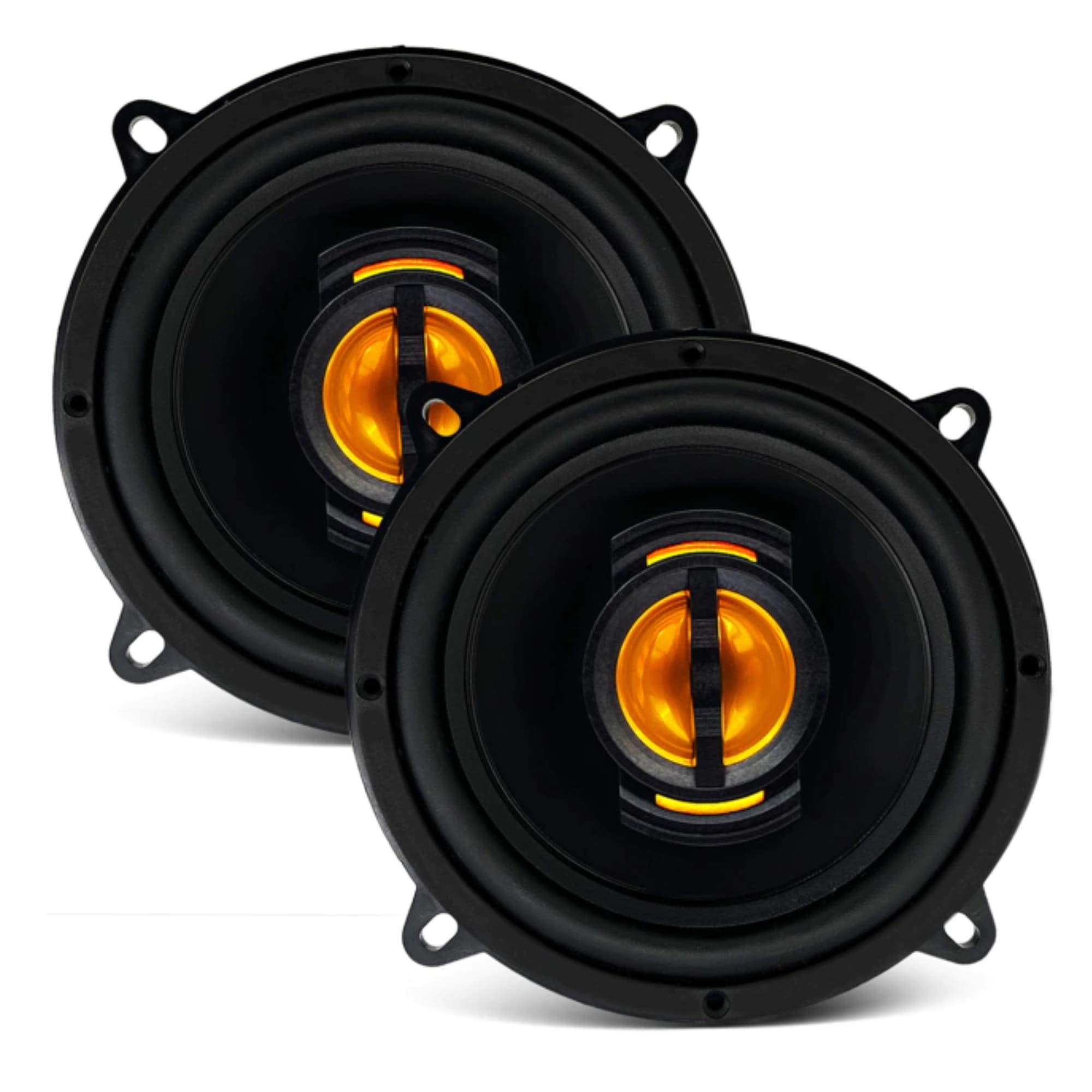 COMP Kit Par de Alto-Falantes Leson JB5 Flex 5” 110W + Rádio Automotivo H-Tech HT-1022 Bluetooth
