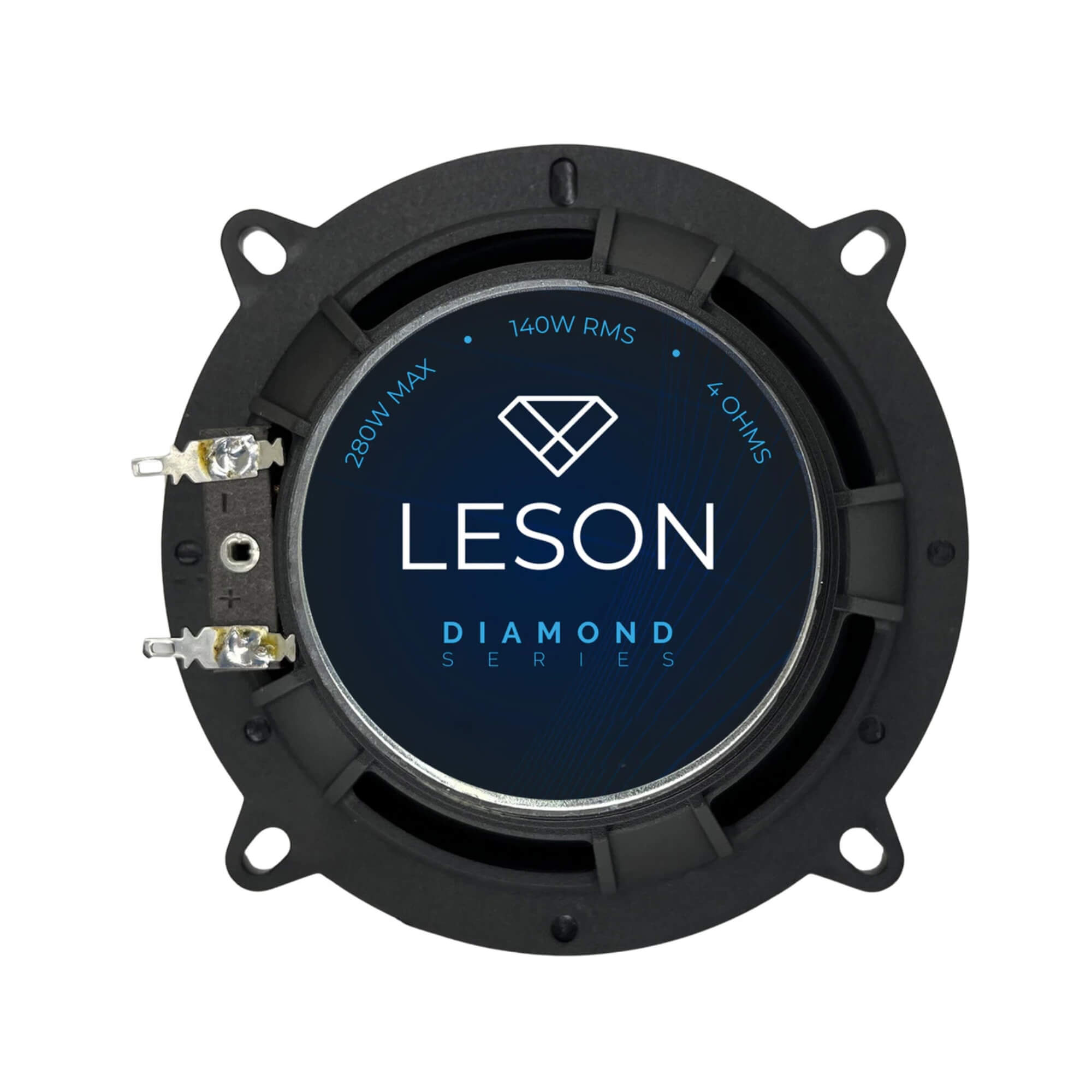 COMP Kit 2 Pares Falantes Leson 5 Pol 140W + Par 6 Pol LD6-TX Som Automotivo Potente e Definido