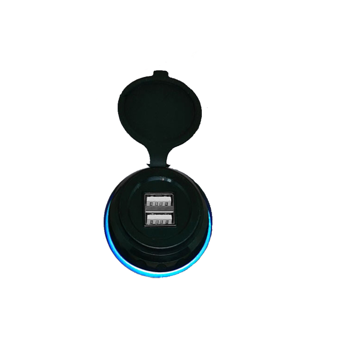 COMP Kit Carregador de Celular Automotivo + Cabo em Silicone Flexível Usb-a Para Usb-c 38w 1,5m