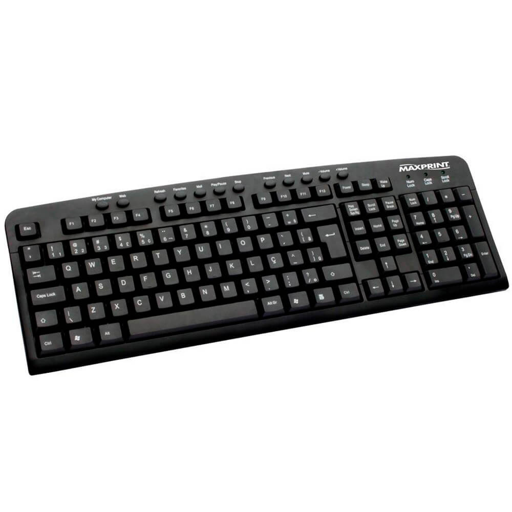 Comp Kit 10 Teclados USB 60814-5 + 10 Mouses USB 60615-7 Maxprint