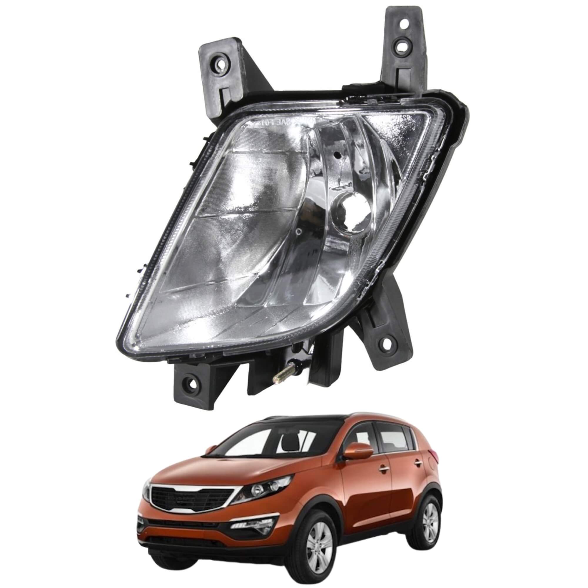 Farol Auxiliar Sportage 2011 a 2014 (Lado Esquerdo) Shocklight - MSL-161202L