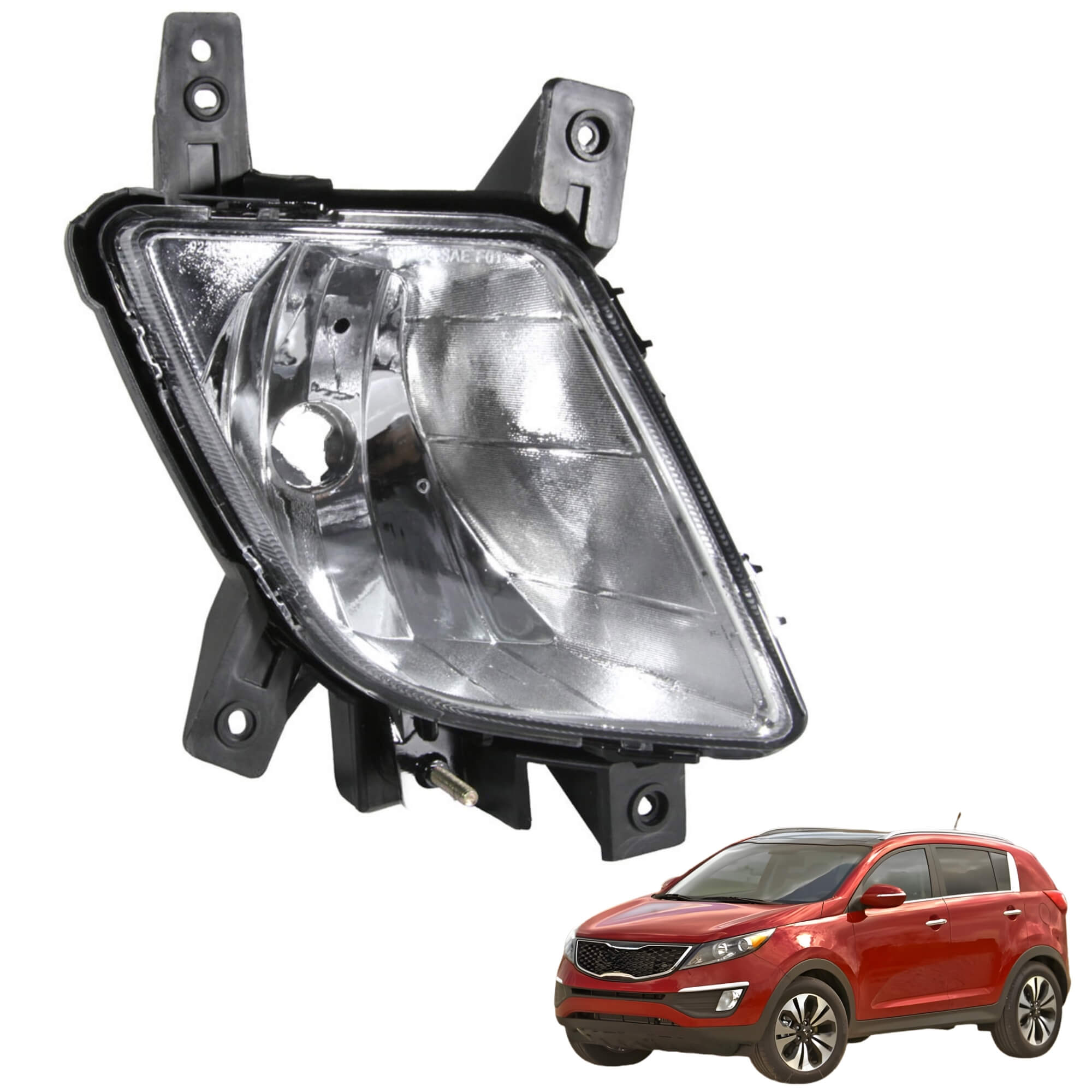 Farol Auxiliar Sportage 2011 a 2014 LD Shocklight - MSL-161202R