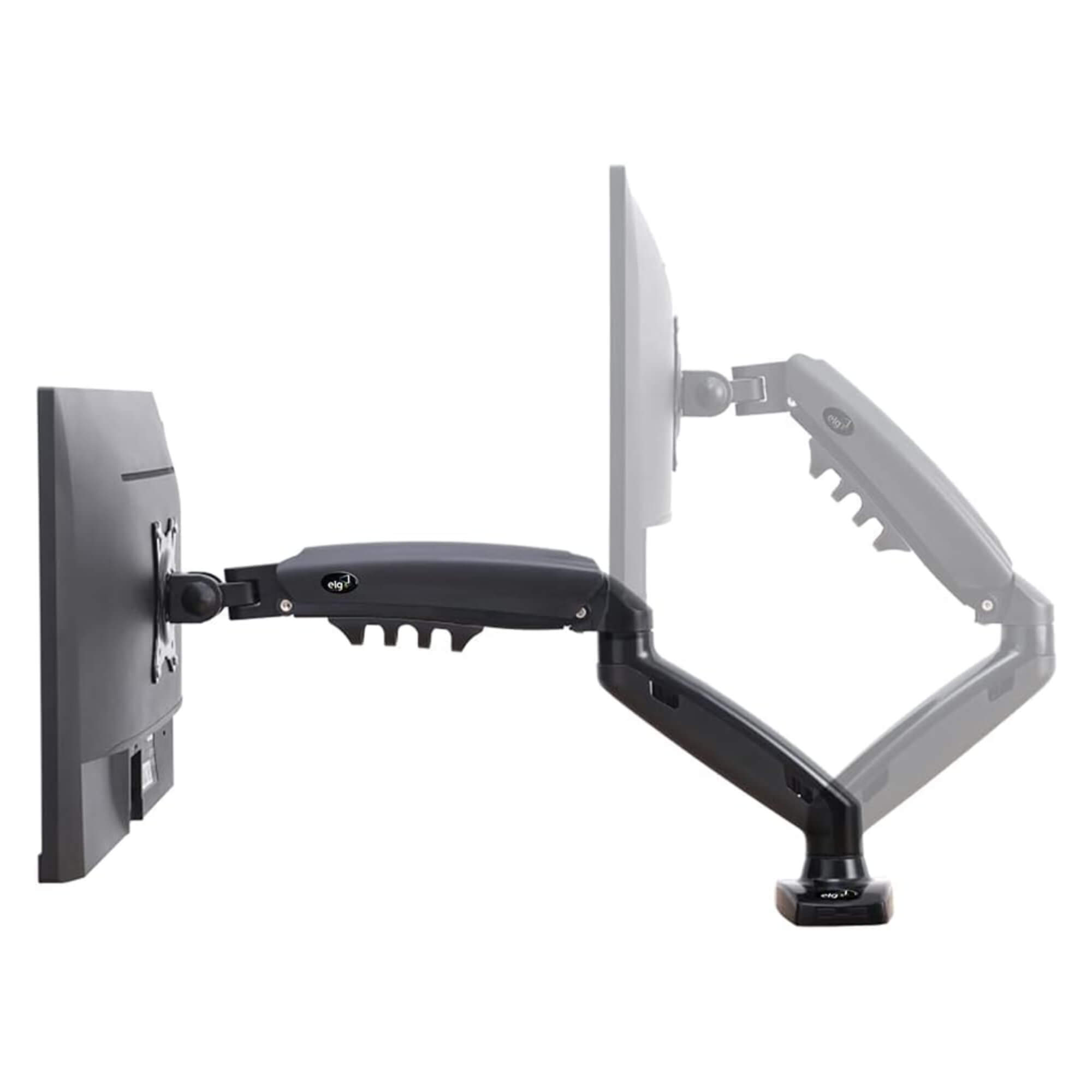 Suporte Articulado de Mesa com Pistão a Gás para Monitor de 17” a 35” ELG - F80N