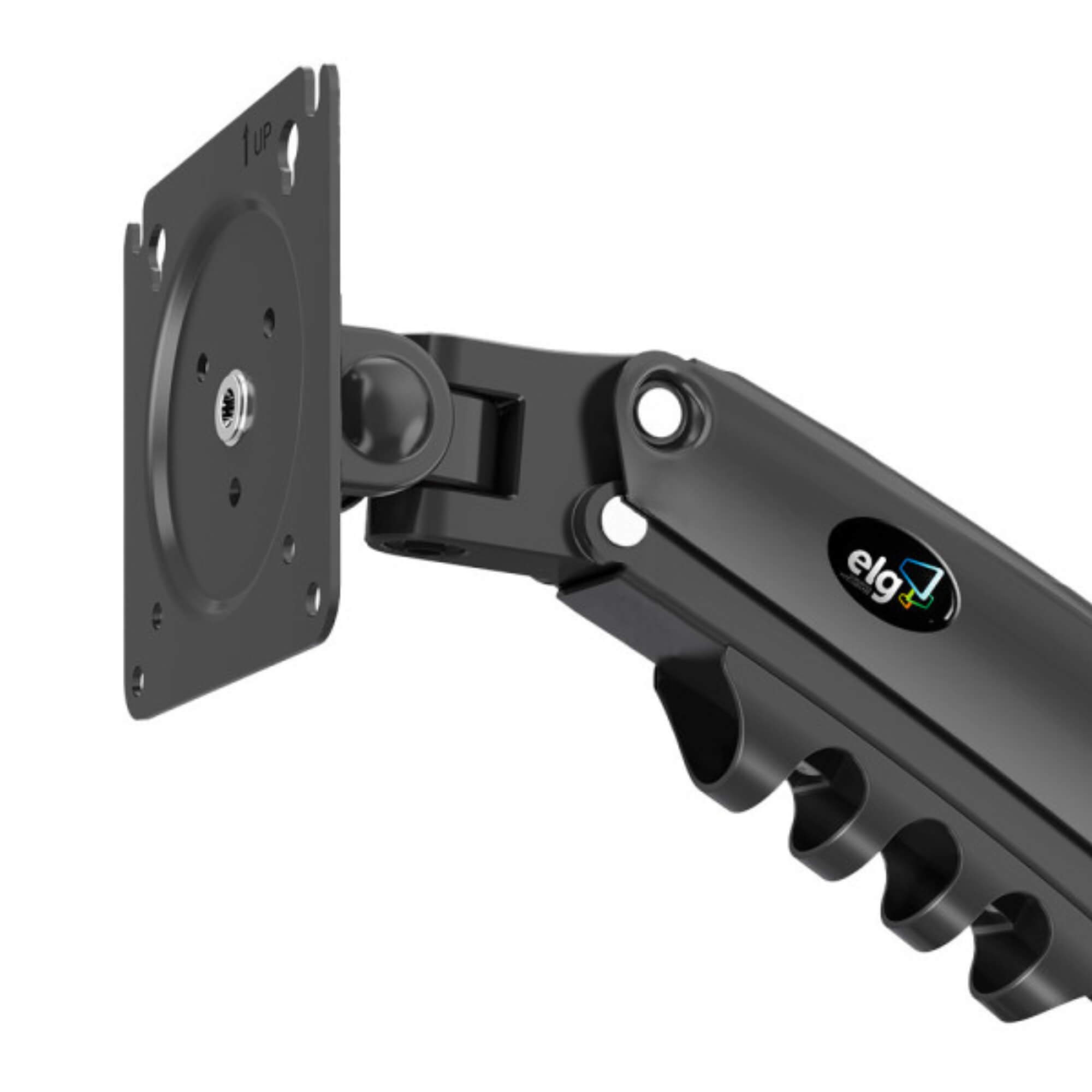 Suporte Ergonômico Articulado de Mesa c/ Pistão a Gás p/ 2 Monitores de 17” a 35” ELG - F160N