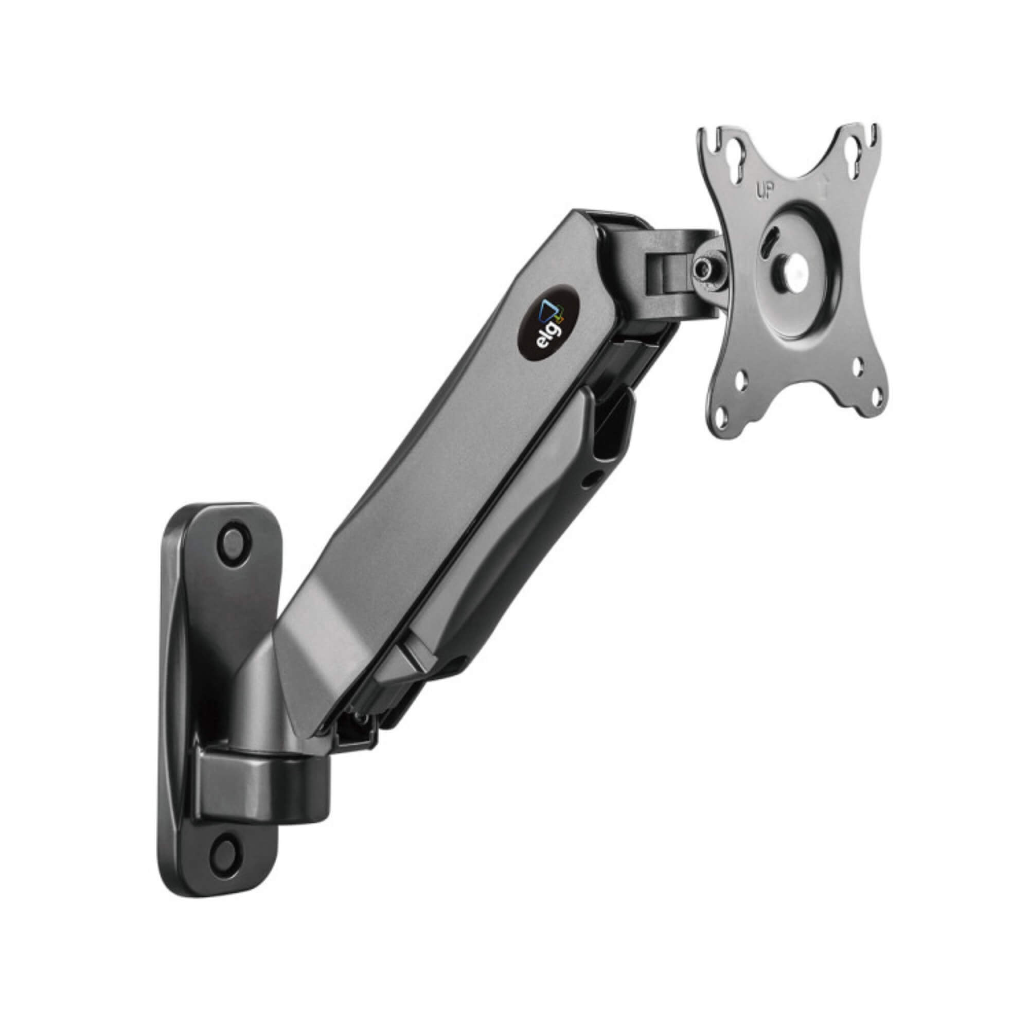 Suporte Ergonômico Multiarticulado de Parede c/ Pistão a Gás p/ Monitores de 17" a 34" ELG - F410