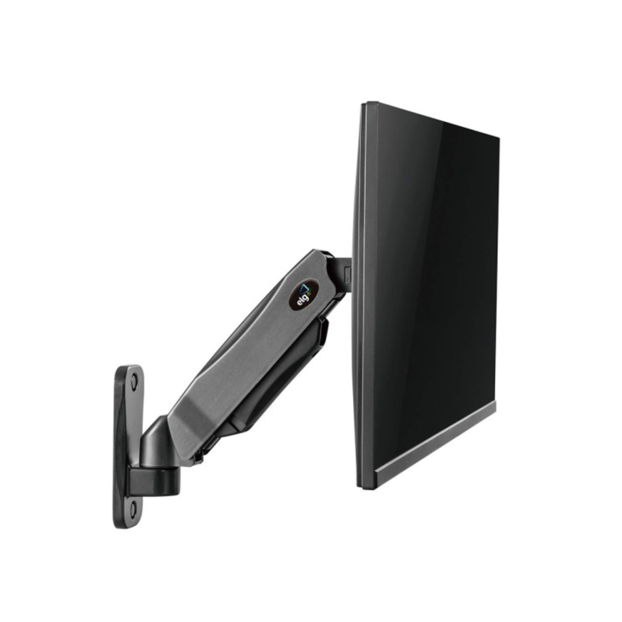 Suporte Ergonômico Multiarticulado de Parede c/ Pistão a Gás p/ Monitores de 17" a 34" ELG - F410