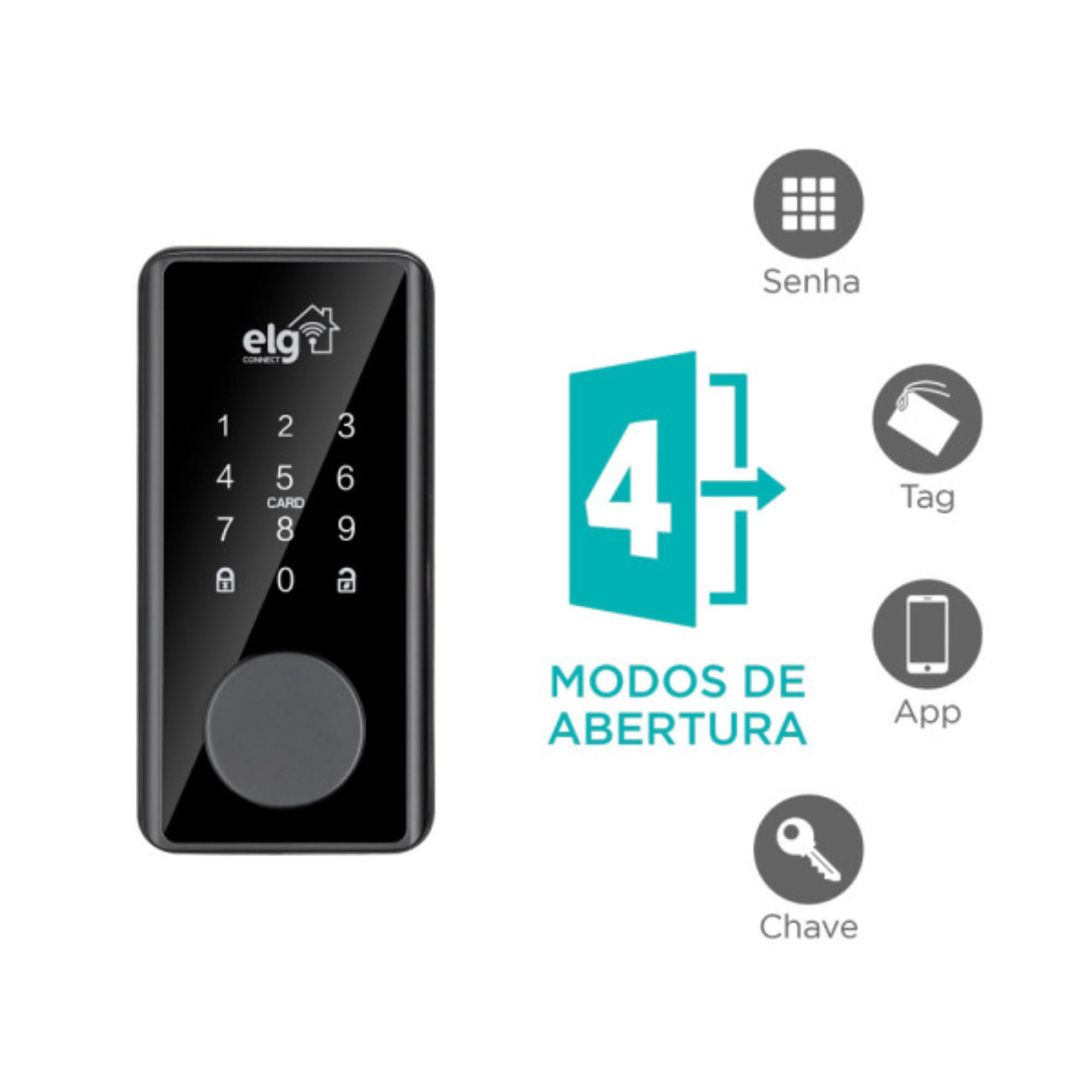 Fechadura Digital Inteligente ELG - SHFD701