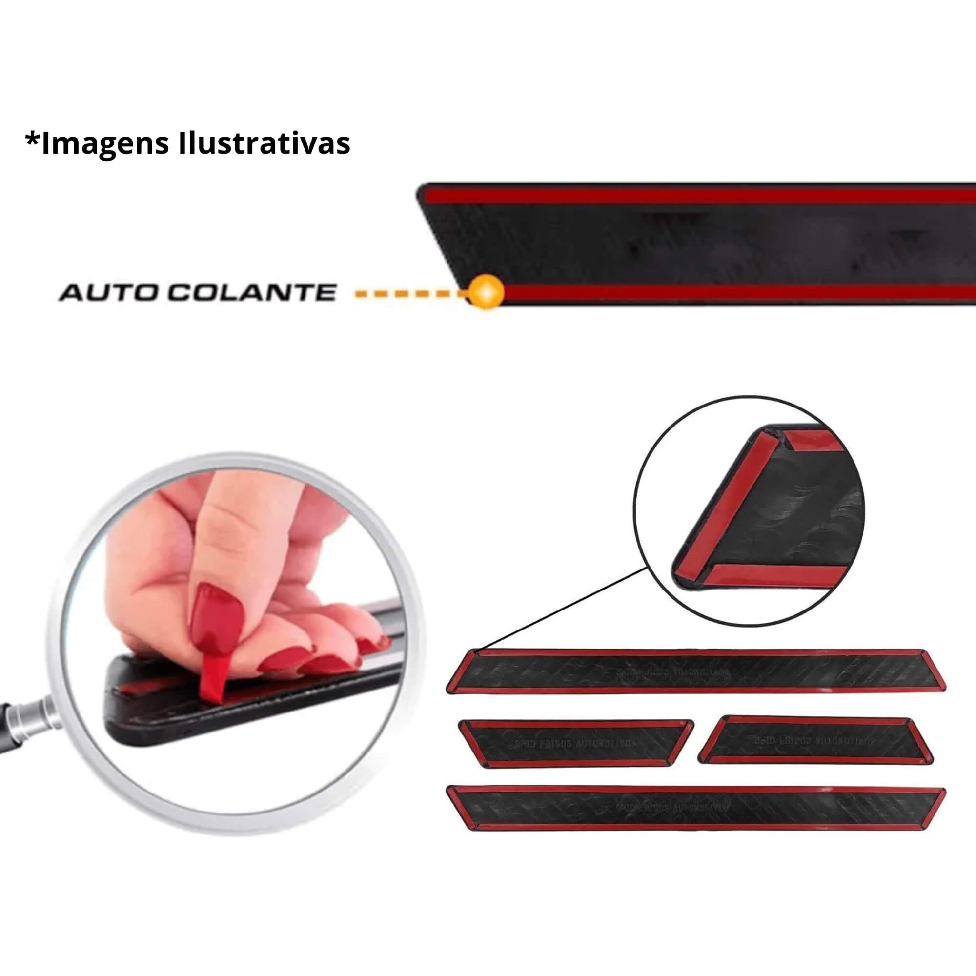 COMP Kit Tapete Bandeja Corolla Sedan 2020 a 2026 + Soleira Preta 4 Portas Corolla 2006 em Diante