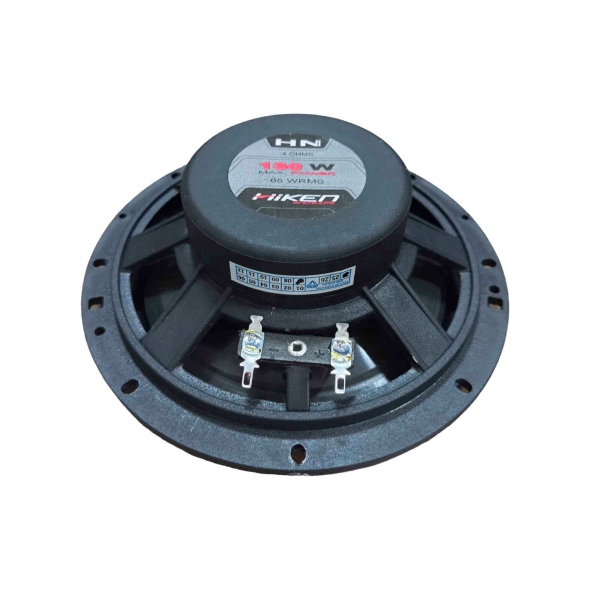 COMP Kit 2 Pares de Alto Falantes HN 6" Polegadas 130W 4R Preto Hiken
