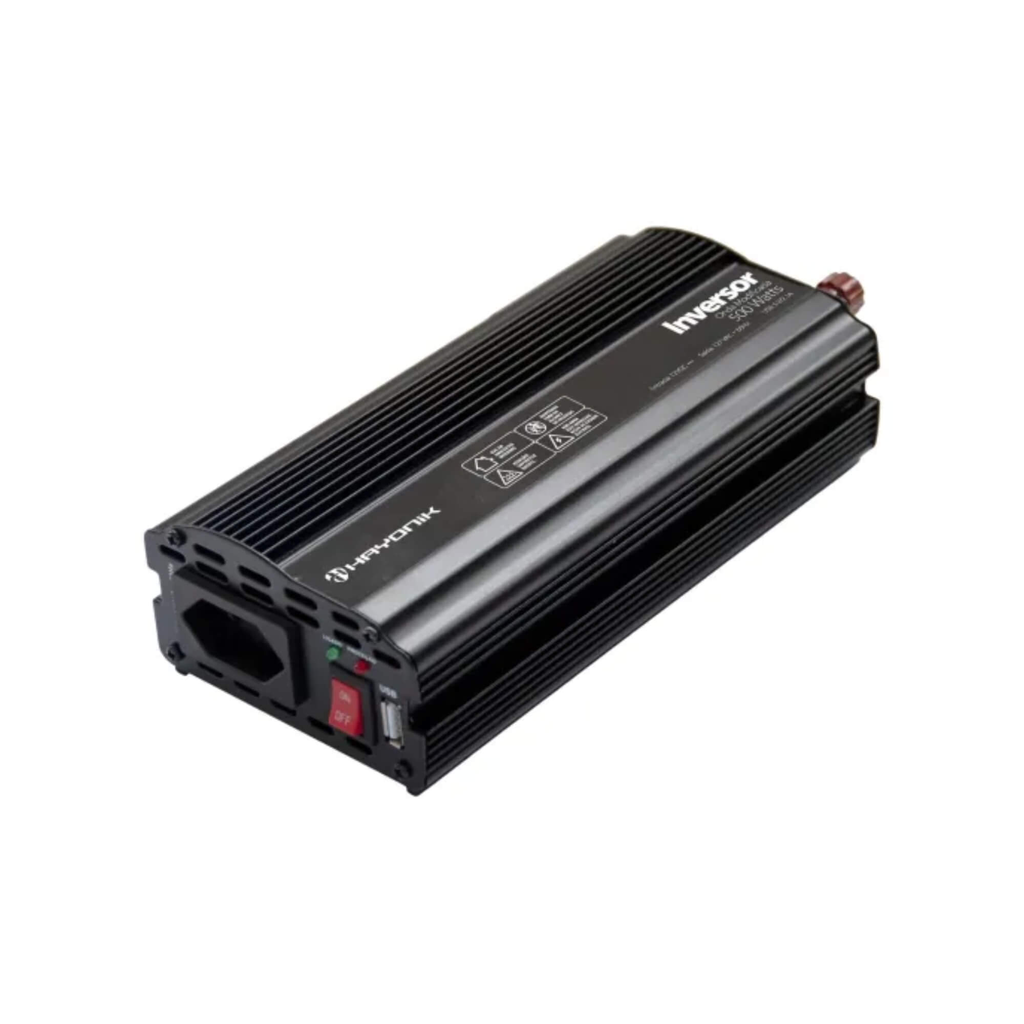 Inversor Automotivo MSW1105 Onda Modificada 500W 12V/127V Hayonik - 84826