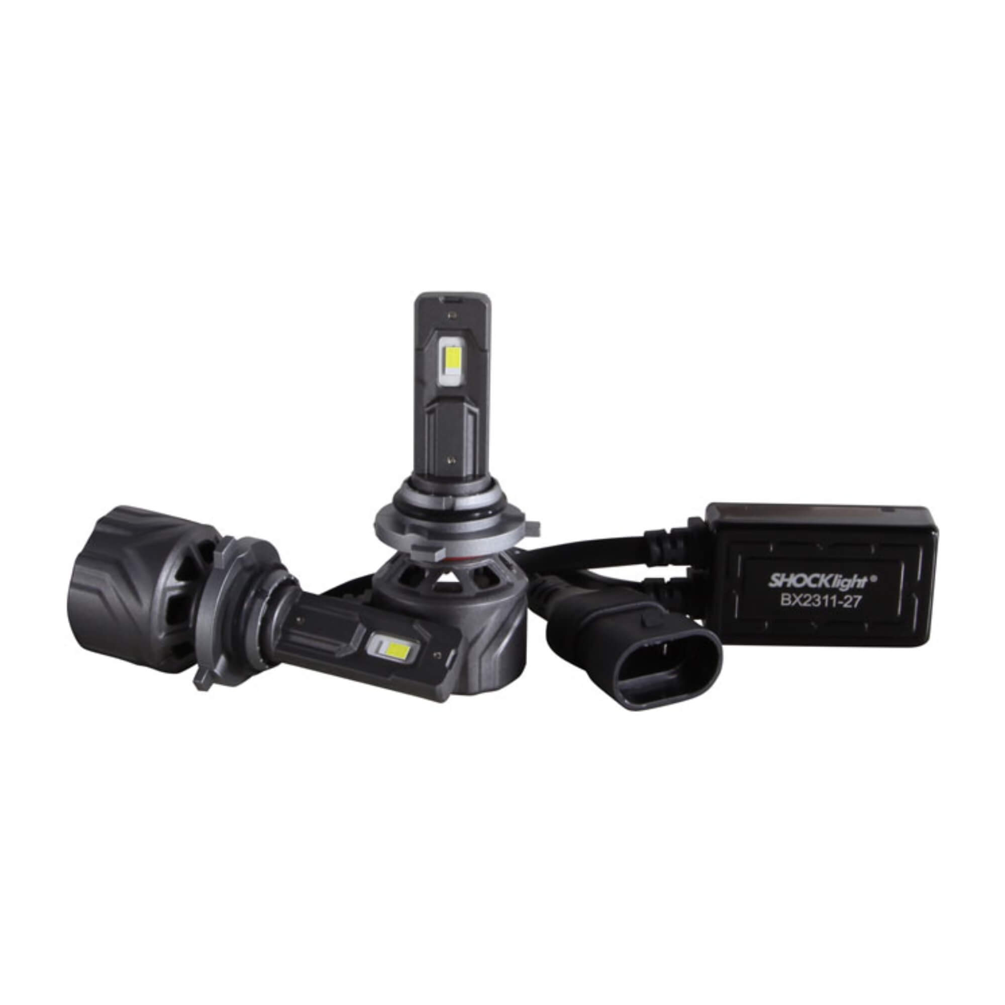 COMP Kit Farol de Milha HB20 2024 Hatch Sedan Shocklight + Lâmpadas LED HB4 6500K