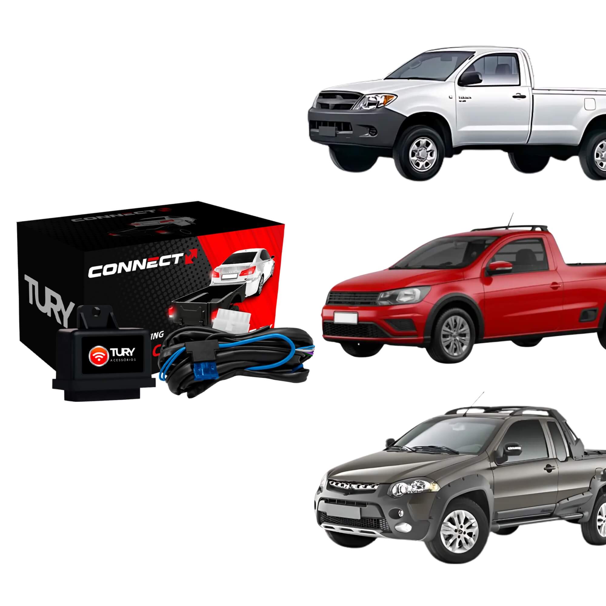 COMP Kit Engate Removível Corolla Cross + Módulo de Iluminação