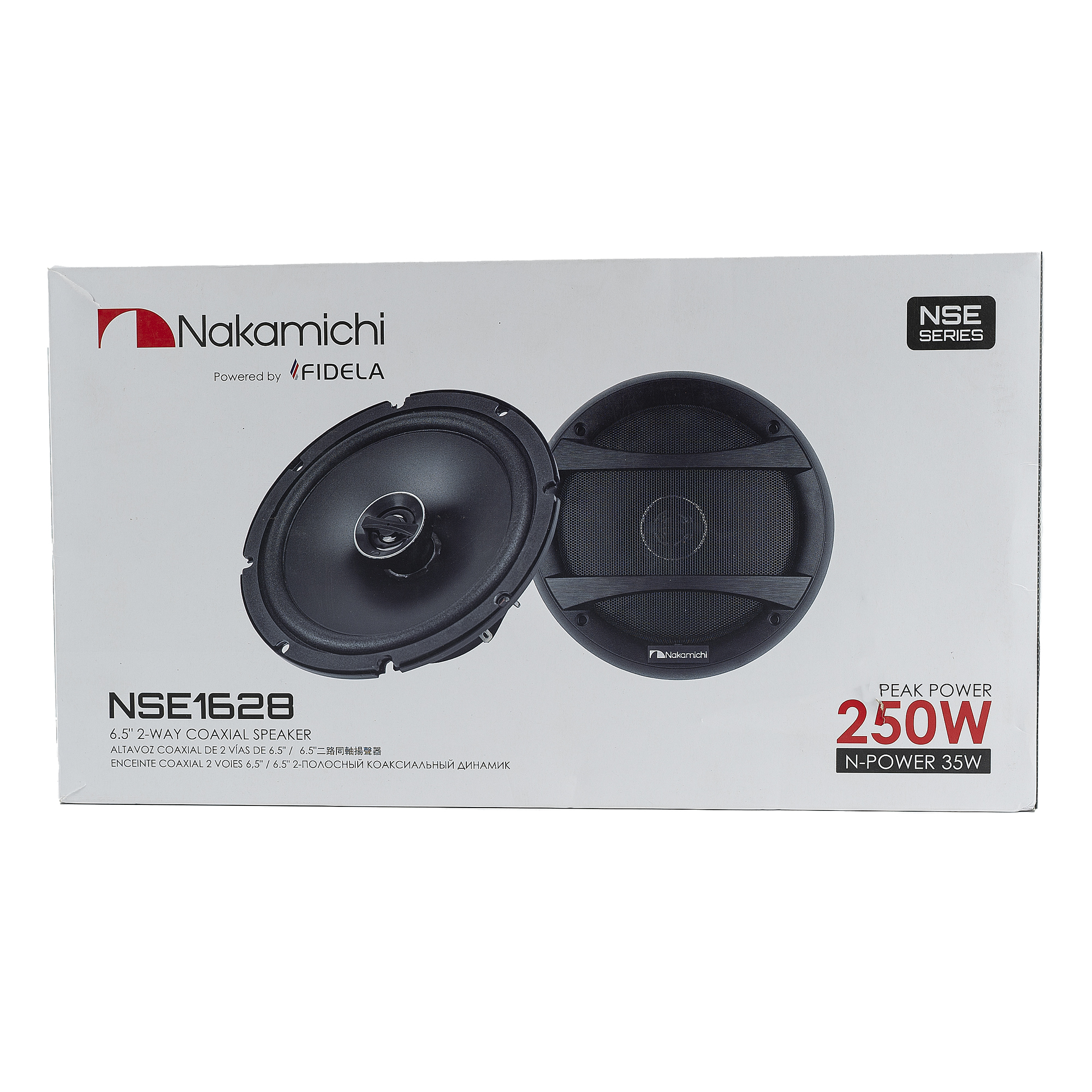 COMP Kit Som Automotivo Rádio Bluetooth H-Tech HT-1022 + Alto-Falantes Nakamichi 6,5" NSE1628