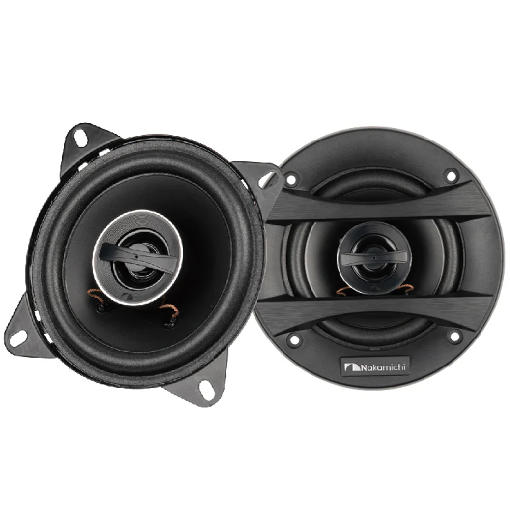 COMP Kit Som Automotivo Rádio Bluetooth H-Tech HT-1022 + Alto-Falantes Nakamichi 4" NSF423