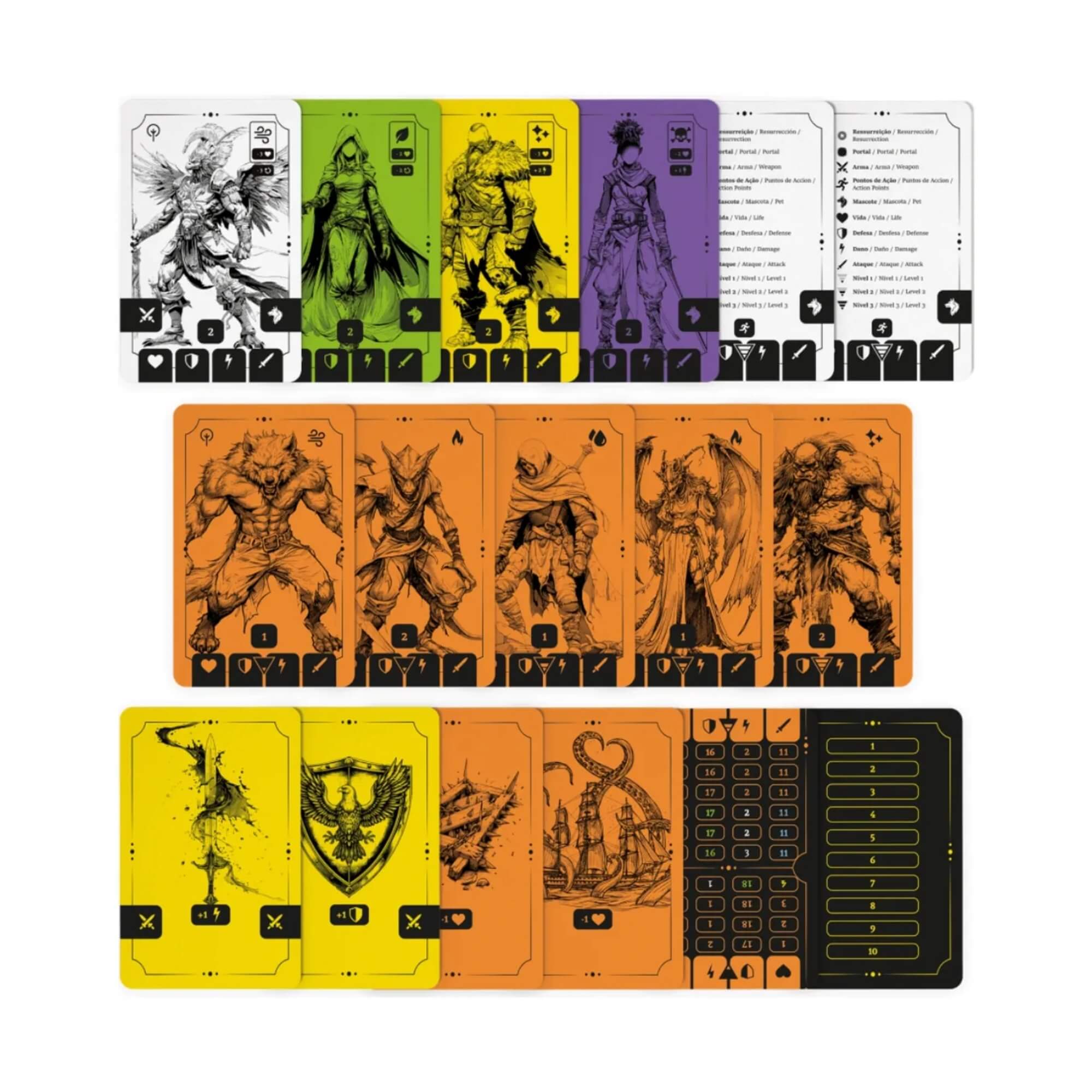 Jogo Dungeons of Kards Docas & Florestas Copag - 34966