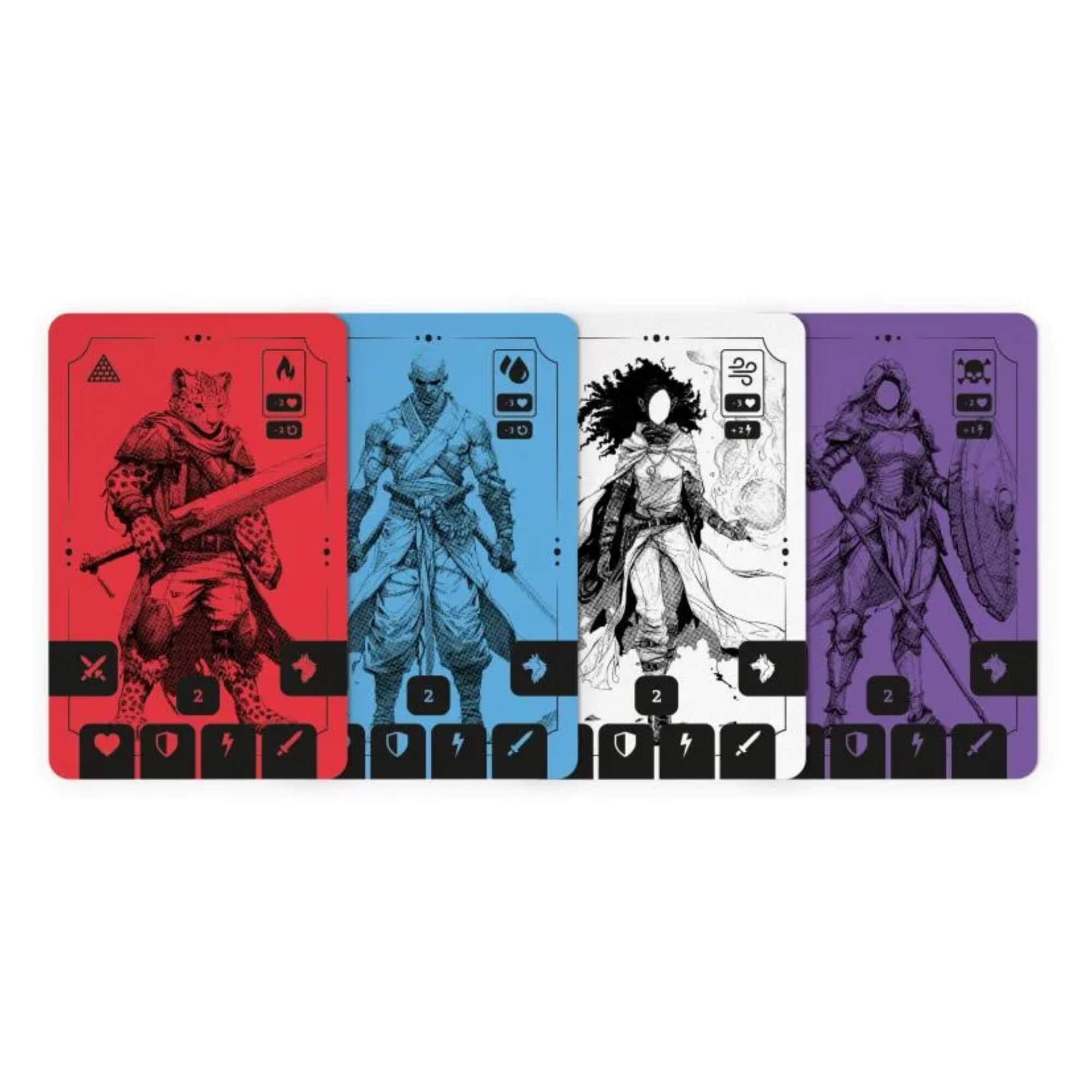 Jogo de Cartas Dungeons of Kards Deserto & Fogo Copag - 34968